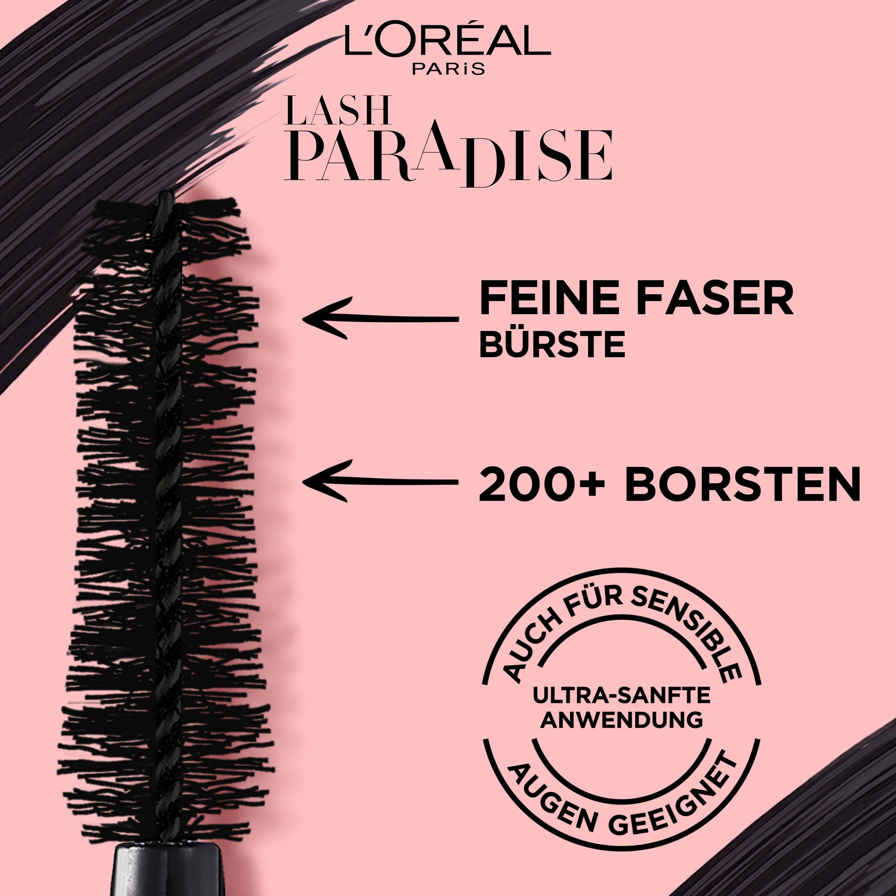 Produktbild L'ORÉAL PARIS Wimperntusche Paradise Extra Black 4 von 12