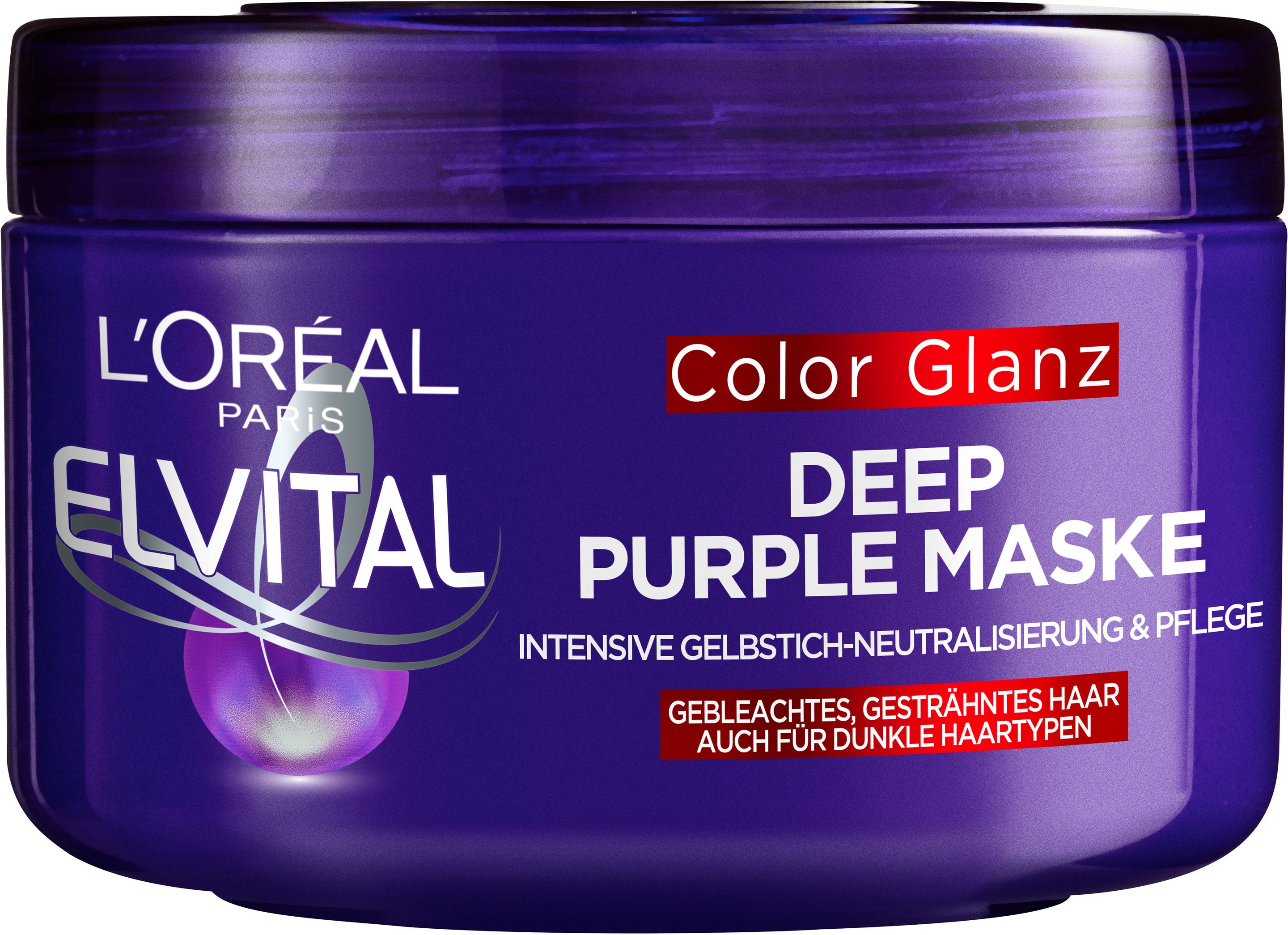 Elvital Color Glanz Deep Purple Maske