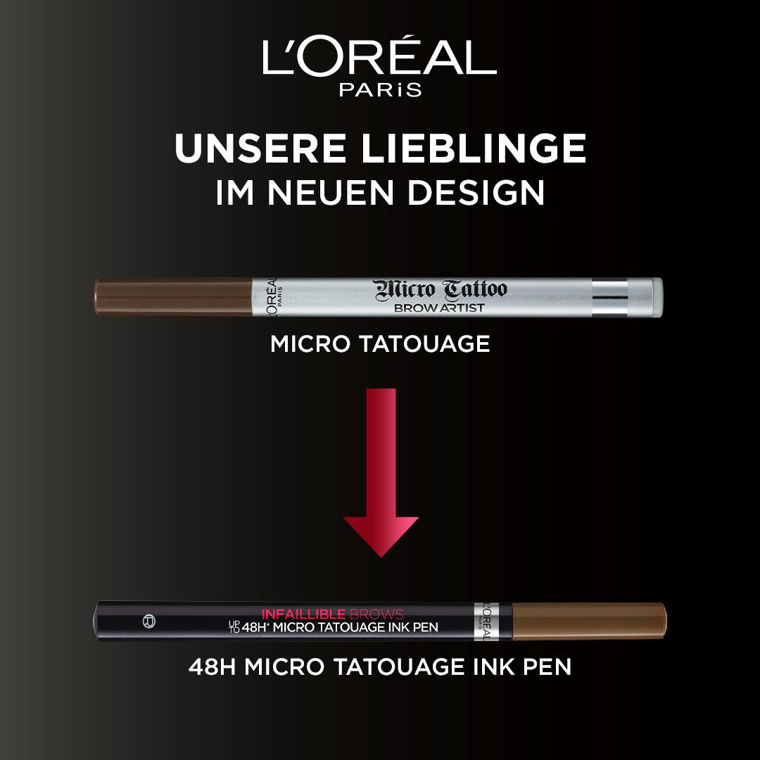 Produktbild L'ORÉAL PARIS Augenbrauenstift Unbelieva Brow Micro Tatouage 2 von 3