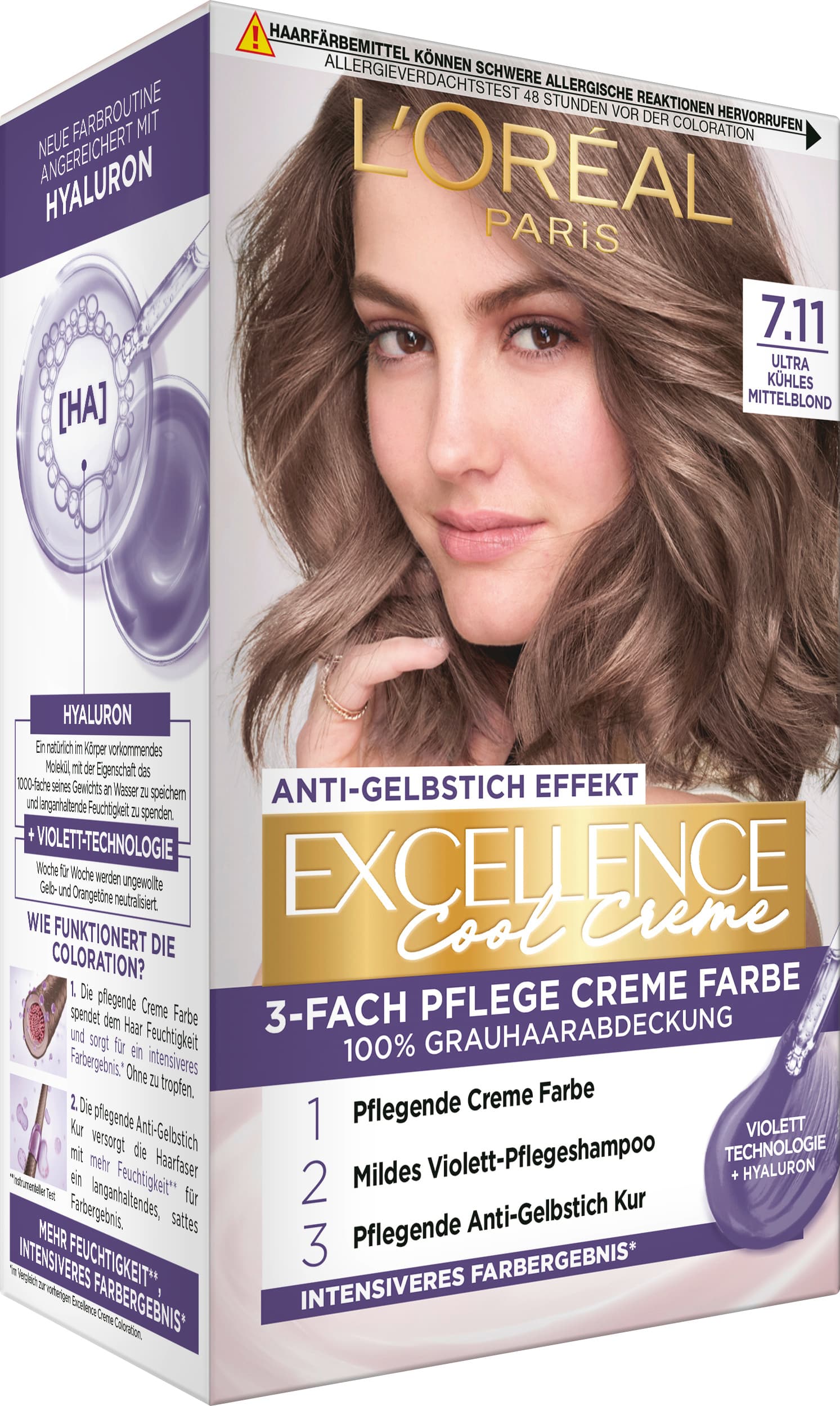 Produktbild L'Oréal Excellence Cool Creme 2 von 2