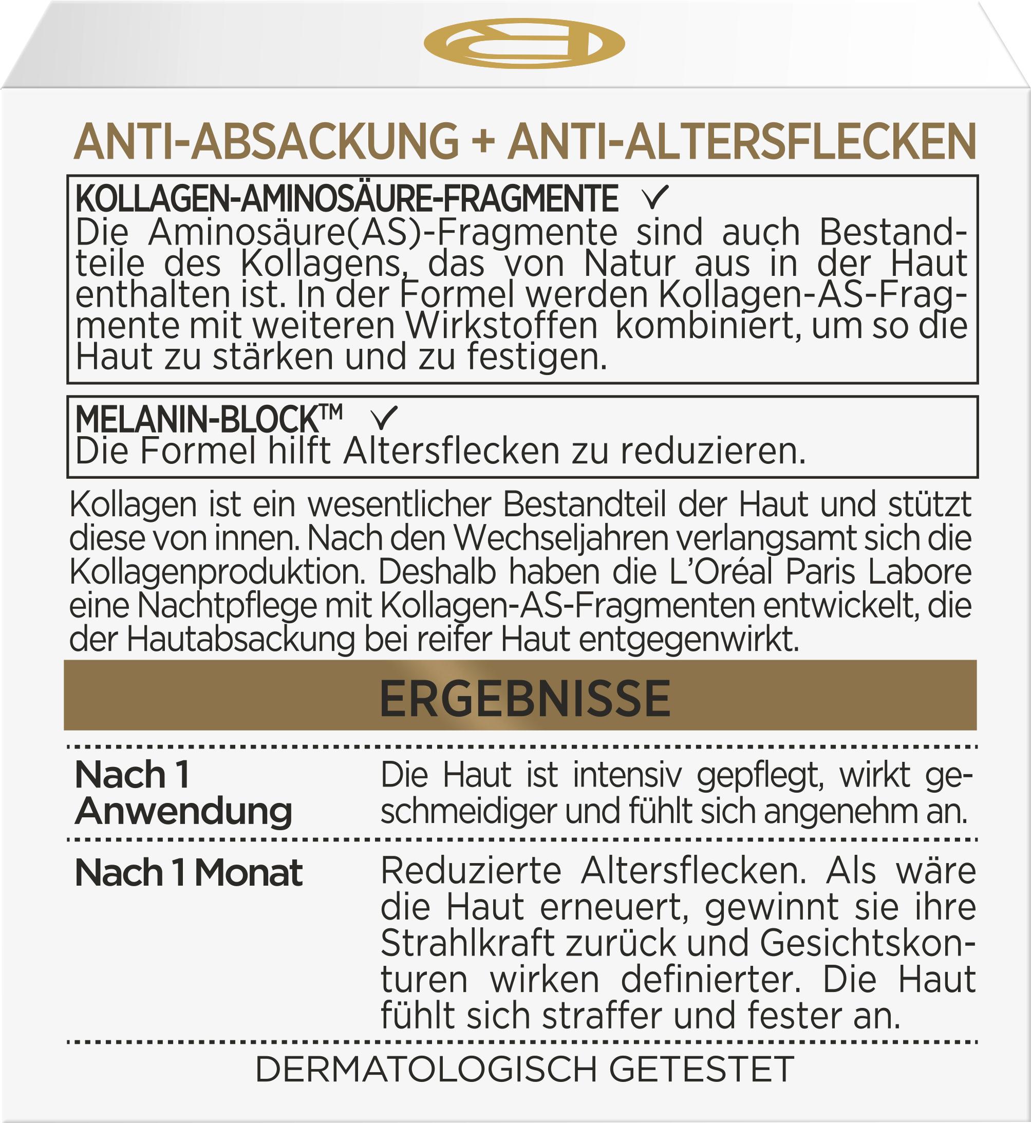 Produktbild L'Oréal Age Perfect Pro-Kollagen Experte Straffende Nachtcreme 2 von 5