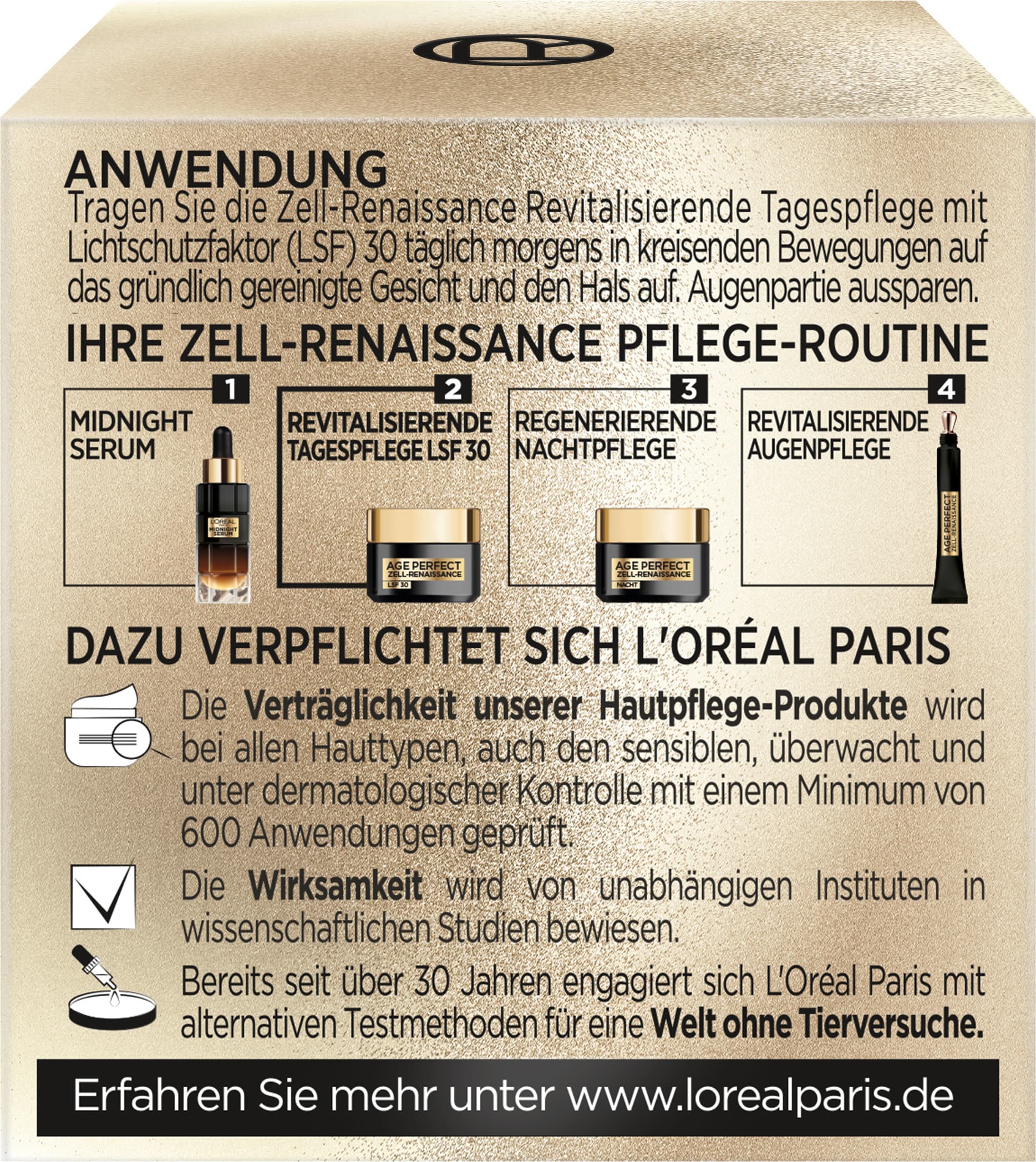 Produktbild L'Oréal Paris Age Perfect Zell Renaissance LSF30 5 von 12