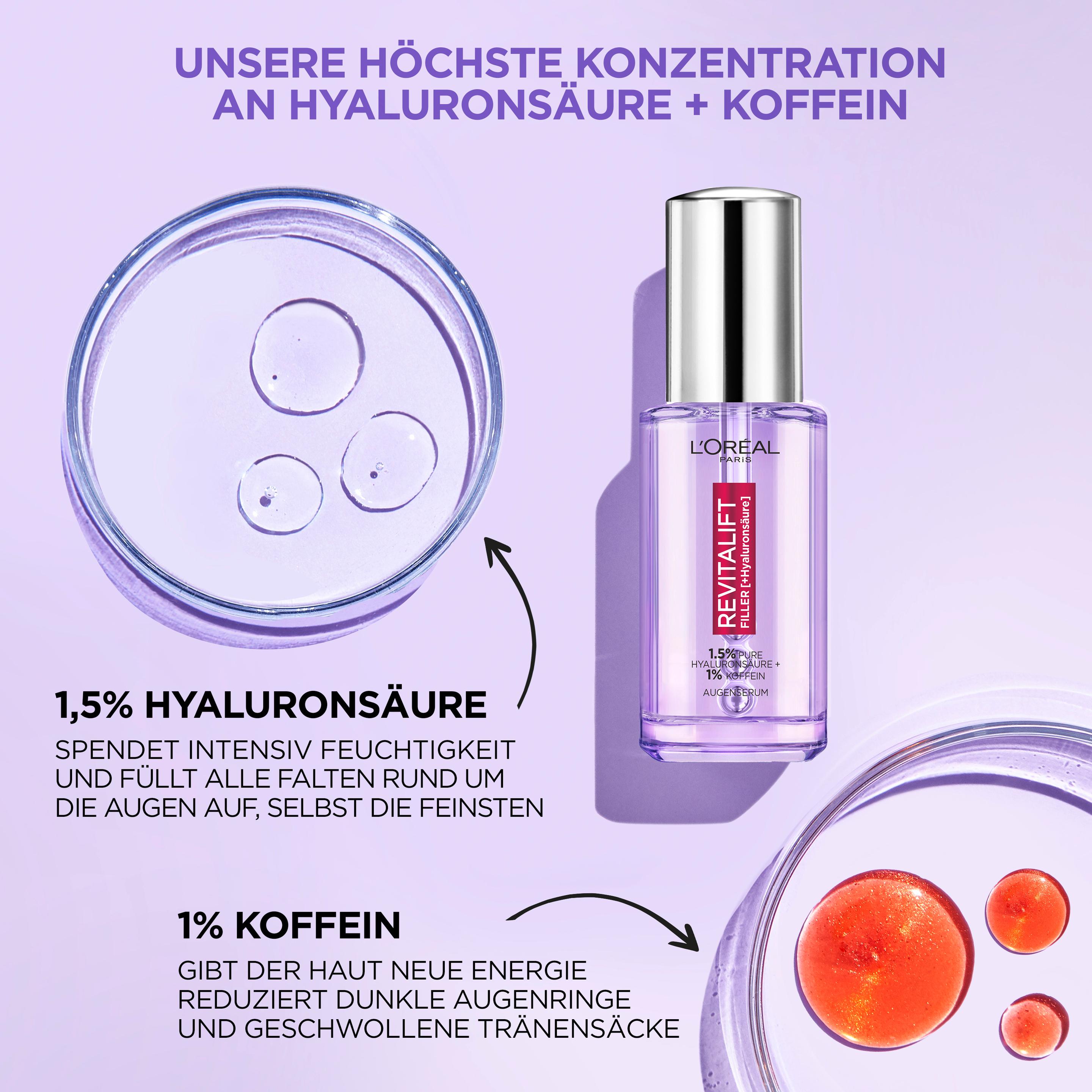 Produktbild L'Oréal Paris Revitalift Filler Augenserum 8 von 9