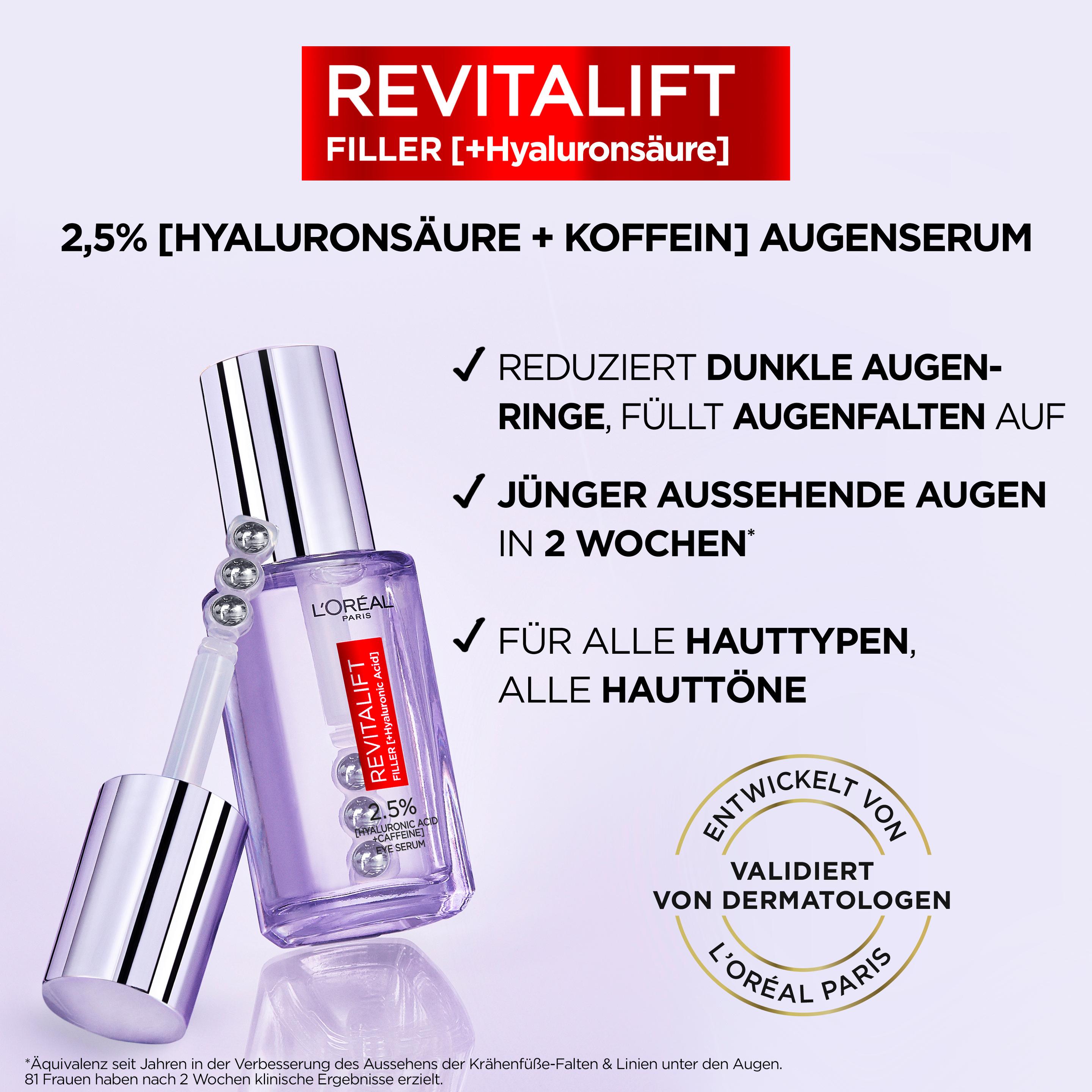 Produktbild L'Oréal Paris Revitalift Filler Augenserum 6 von 9