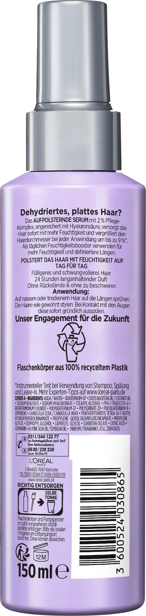 Produktbild Elvital Hydra Hyaluronic Aufpolsterndes Feuchtigkeitsserum 2 von 8