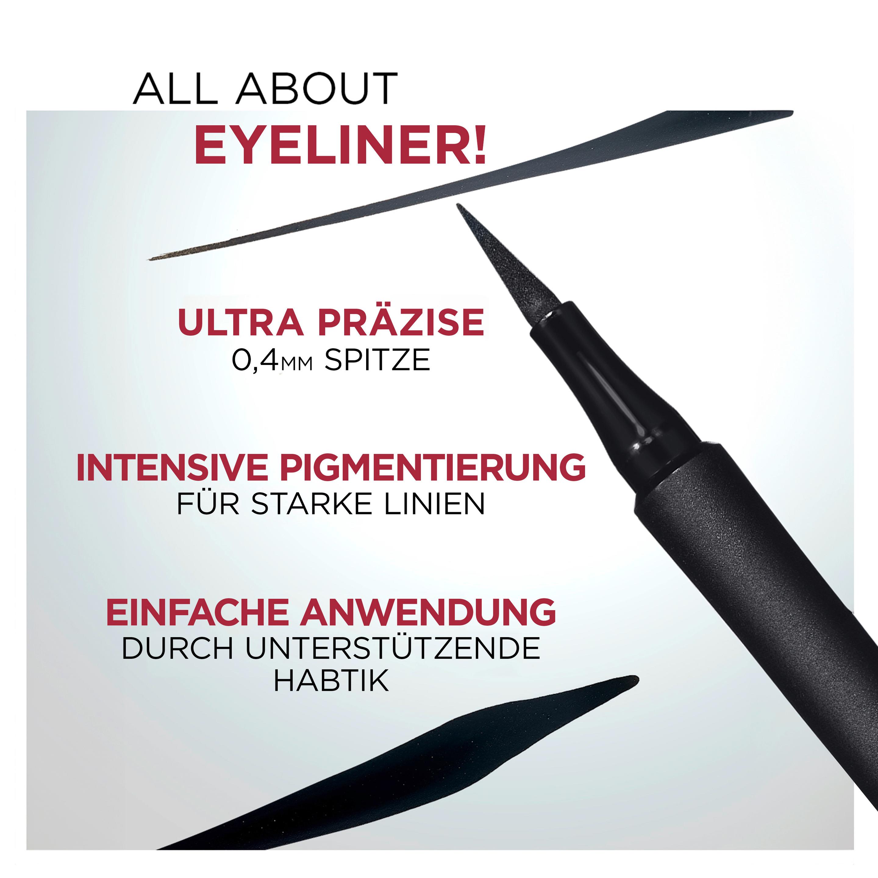 Produktbild L'ORÉAL PARIS Eyeliner Precision Felt Black 4 von 14