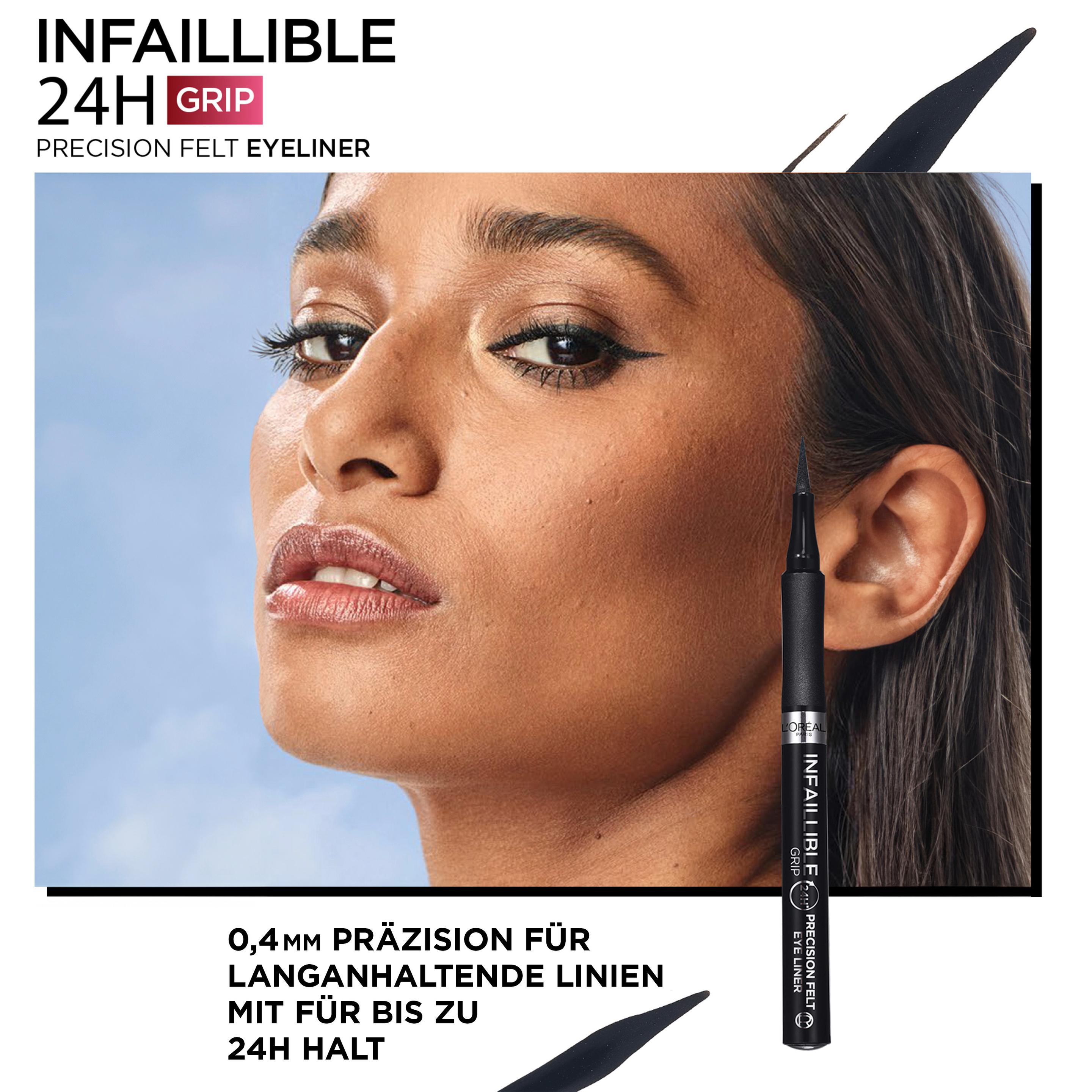 Produktbild L'ORÉAL PARIS Eyeliner Precision Felt Black 6 von 14