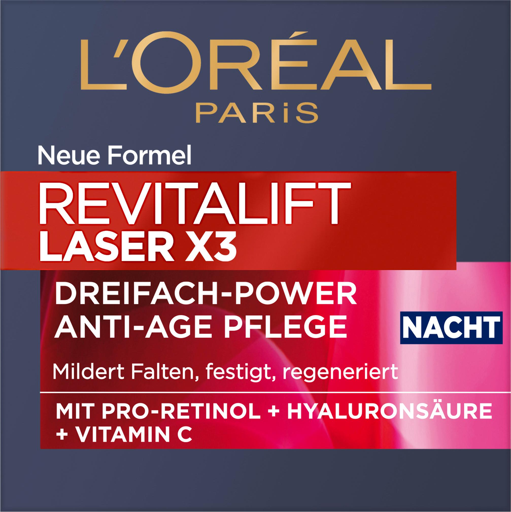 L'Oréal Revitalift Laser X3 Cica Nachtcreme