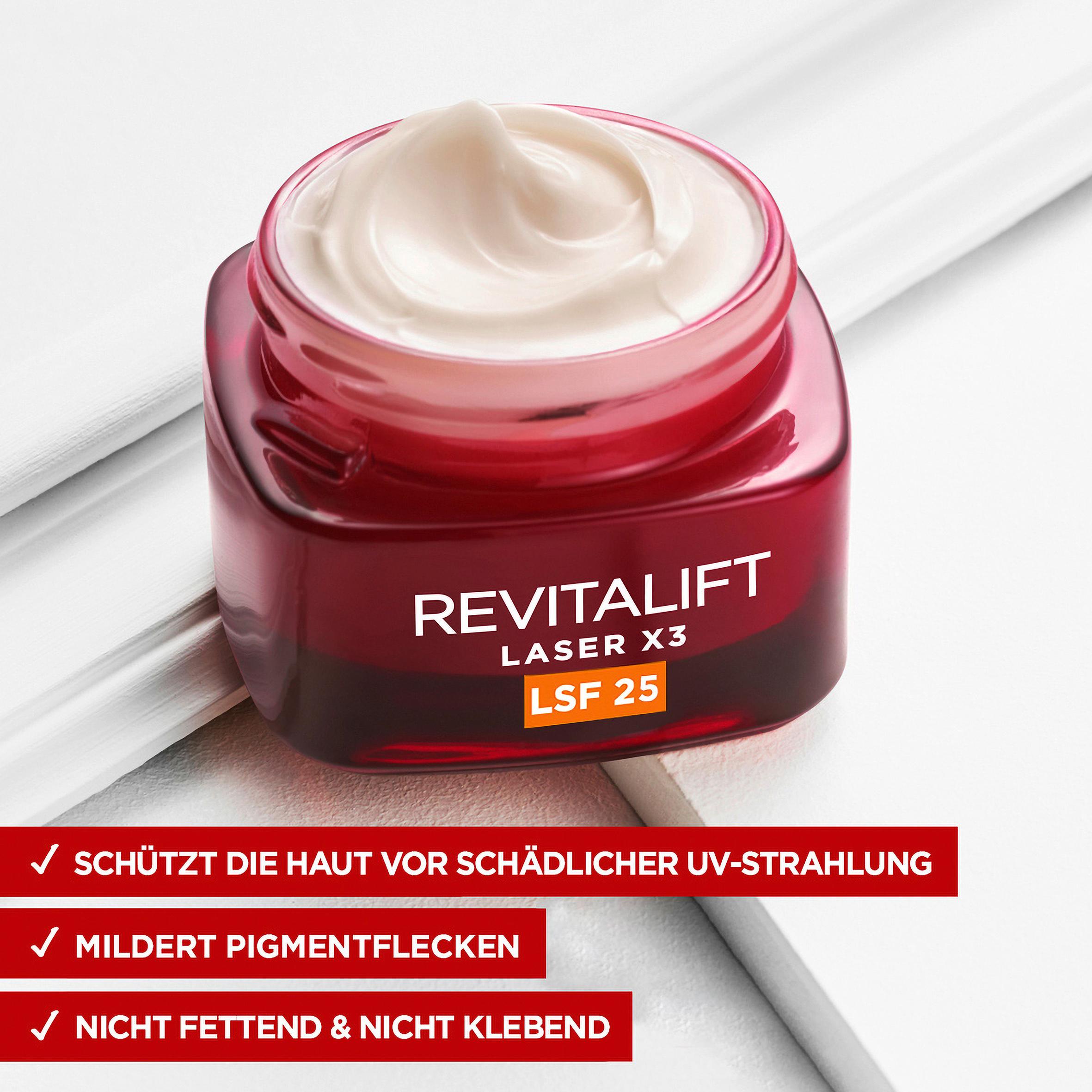 Produktbild L'Oréal Paris Revitalift Laser X3 Anti Age Tagescreme LSF 25 5 von 12