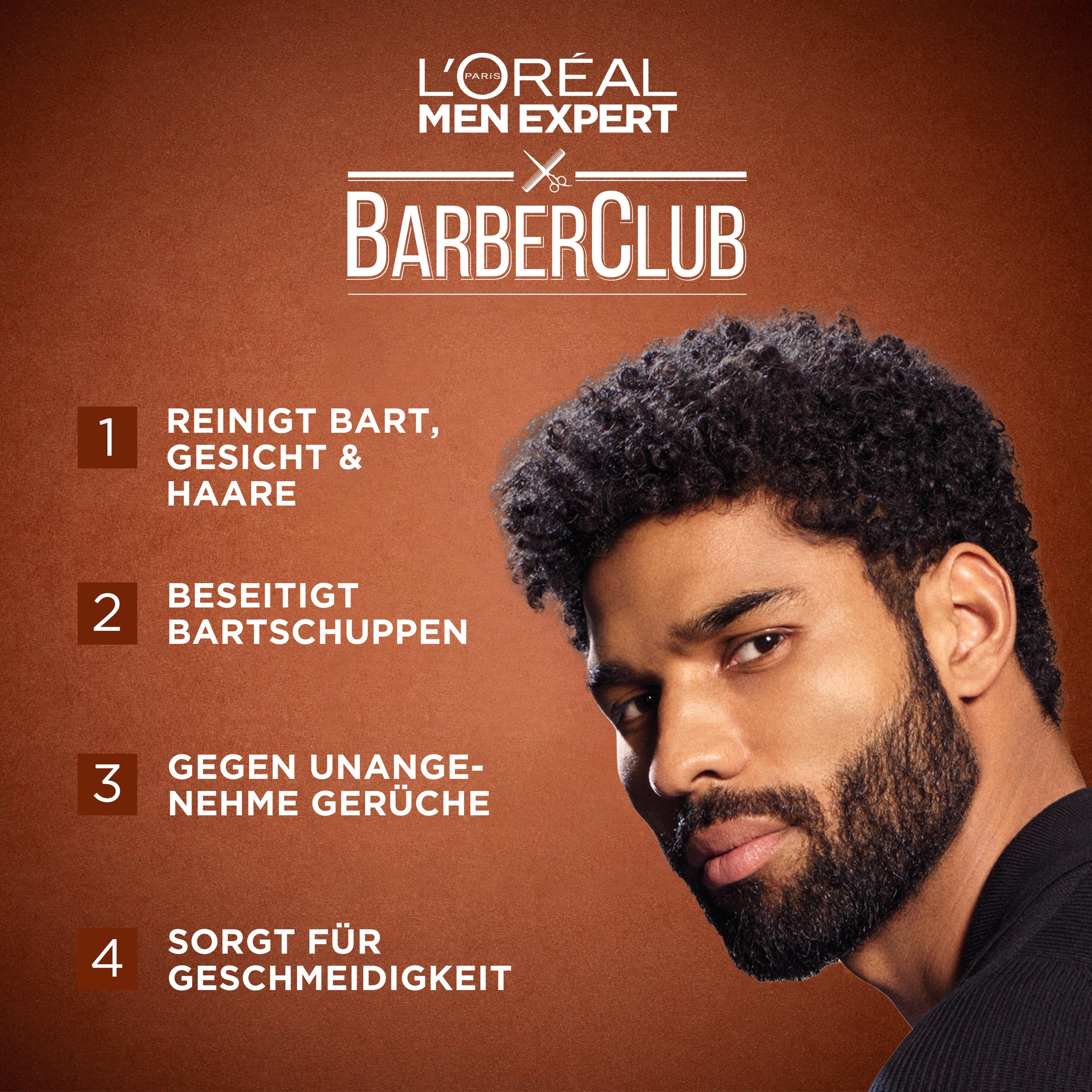 Produktbild L'oréal Men Expert Barber Club Wash Gesichtsreinigung 200ml 5 von 7