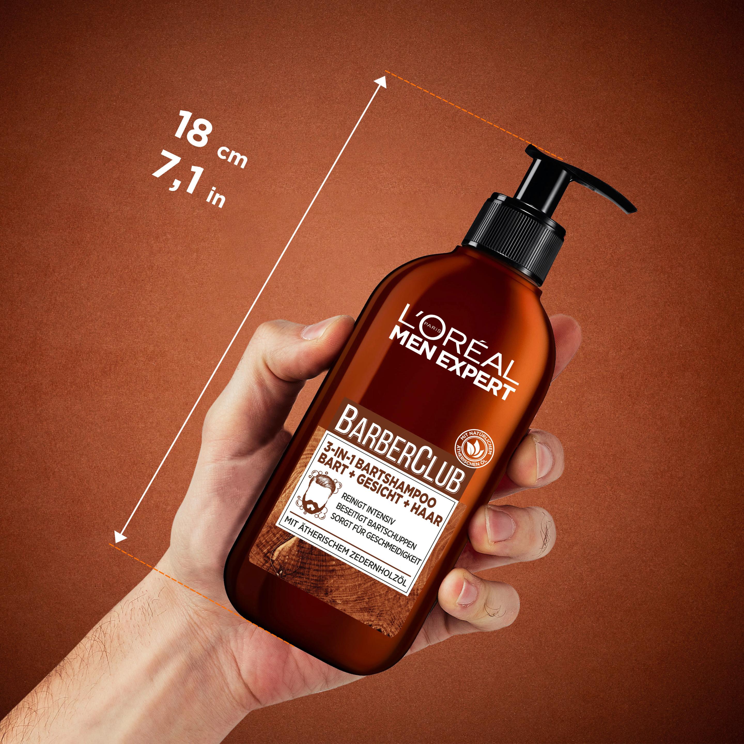 Produktbild L'oréal Men Expert Barber Club Wash Gesichtsreinigung 200ml 3 von 7