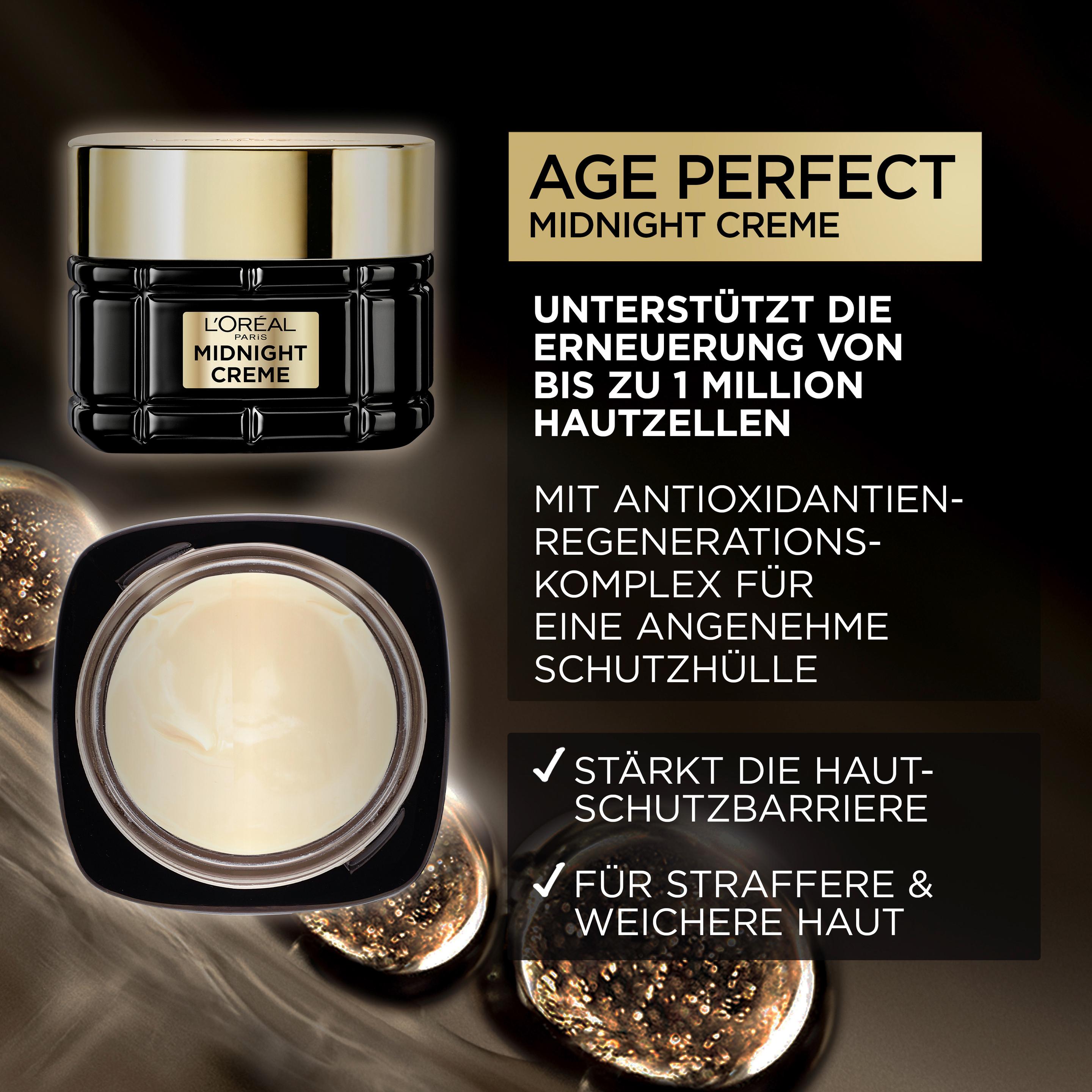Produktbild L'Oréal Paris Age Perfect Zell Renaissance Midnight Nachtcreme Gesicht 10 von 22