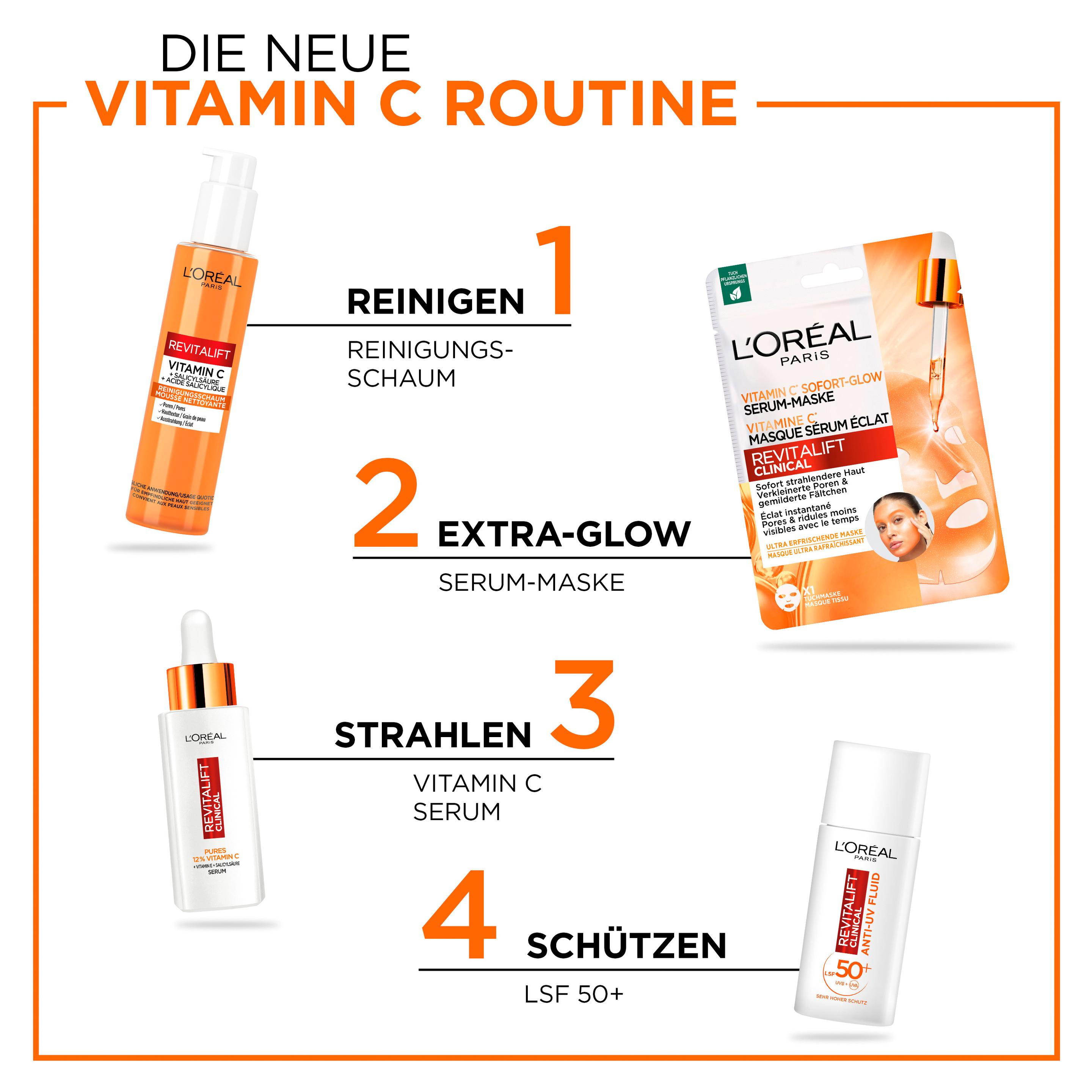 Produktbild L'Oréal Paris Revitalift Vitamin C Serum-Maske 4 von 8