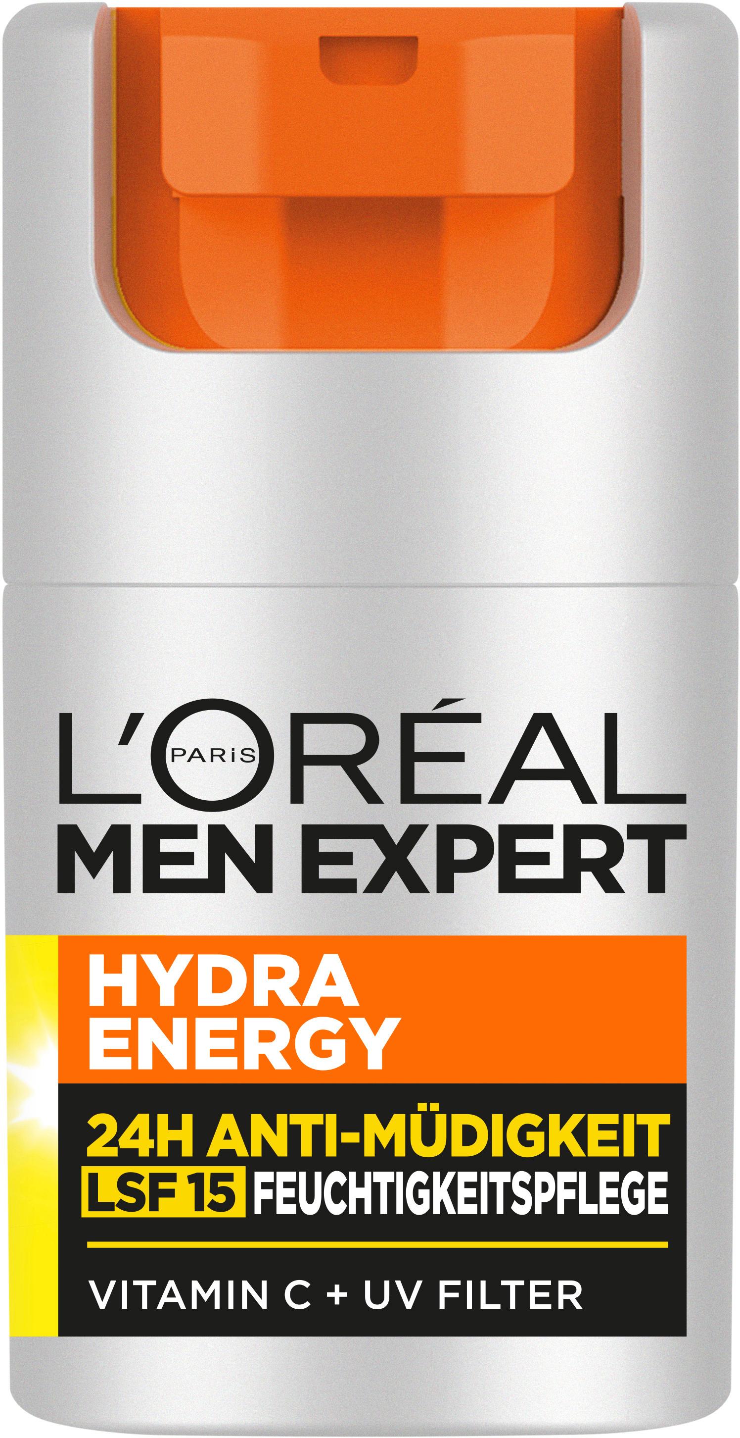 Produktbild L'Oréal Men Expert Hydra Energy Tagespflege Gesicht 24h mit LSF15 3 von 14
