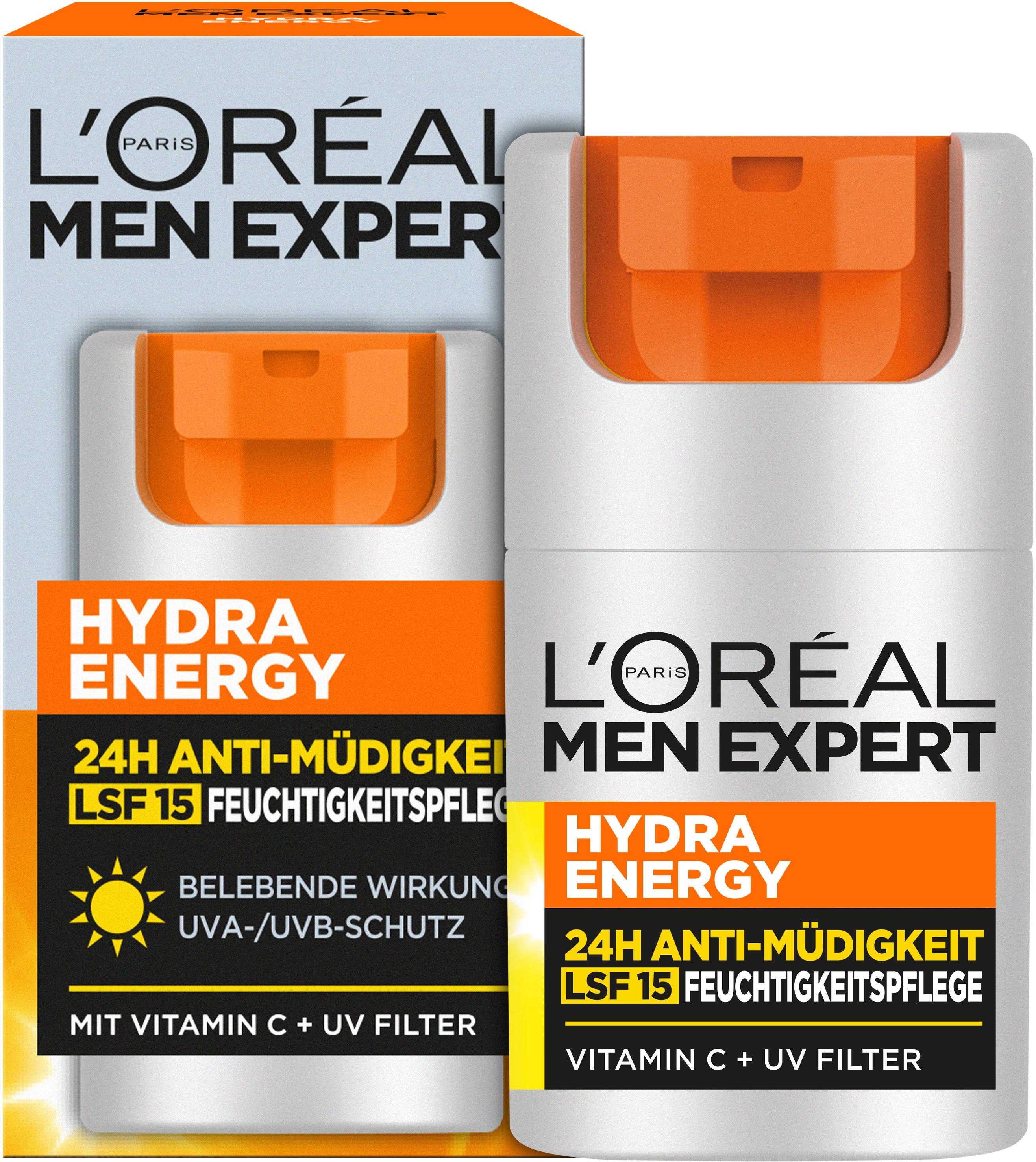 Produktbild L'Oréal Men Expert Hydra Energy Tagespflege Gesicht 24h mit LSF15 6 von 14