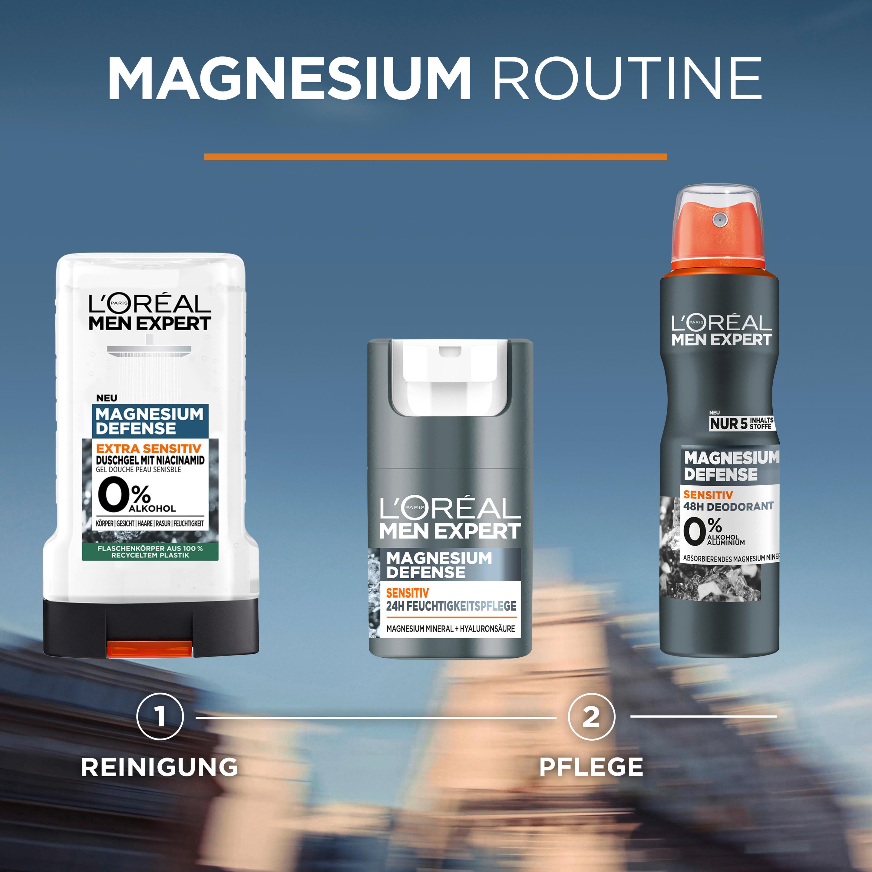 Produktbild L'Oréal Men Expert Magnesium Defence Feuchtigkeitscreme Gesicht 2 von 4