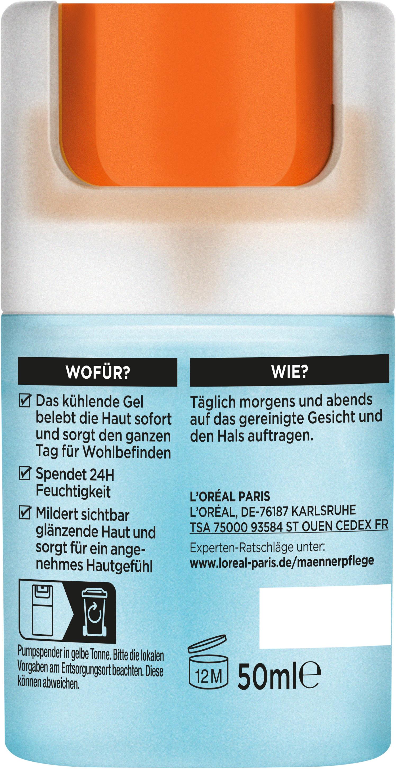 Produktbild L'Oréal Men Expert Hydra Energy kühlendes Feuchtigkeitsgel Gesicht 5 von 12