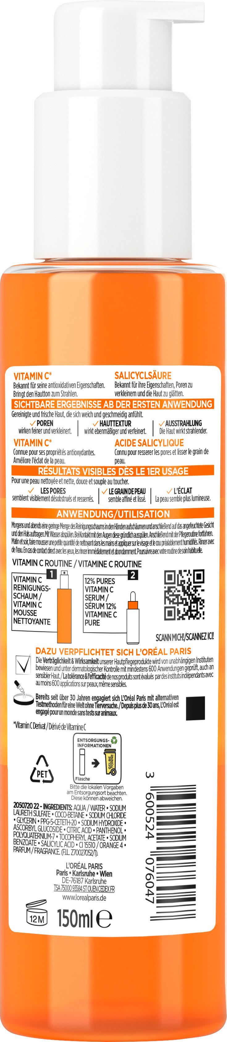 Produktbild L'Oréal Paris Revitalift Vitamin C Reinigungsschaum 2 von 9