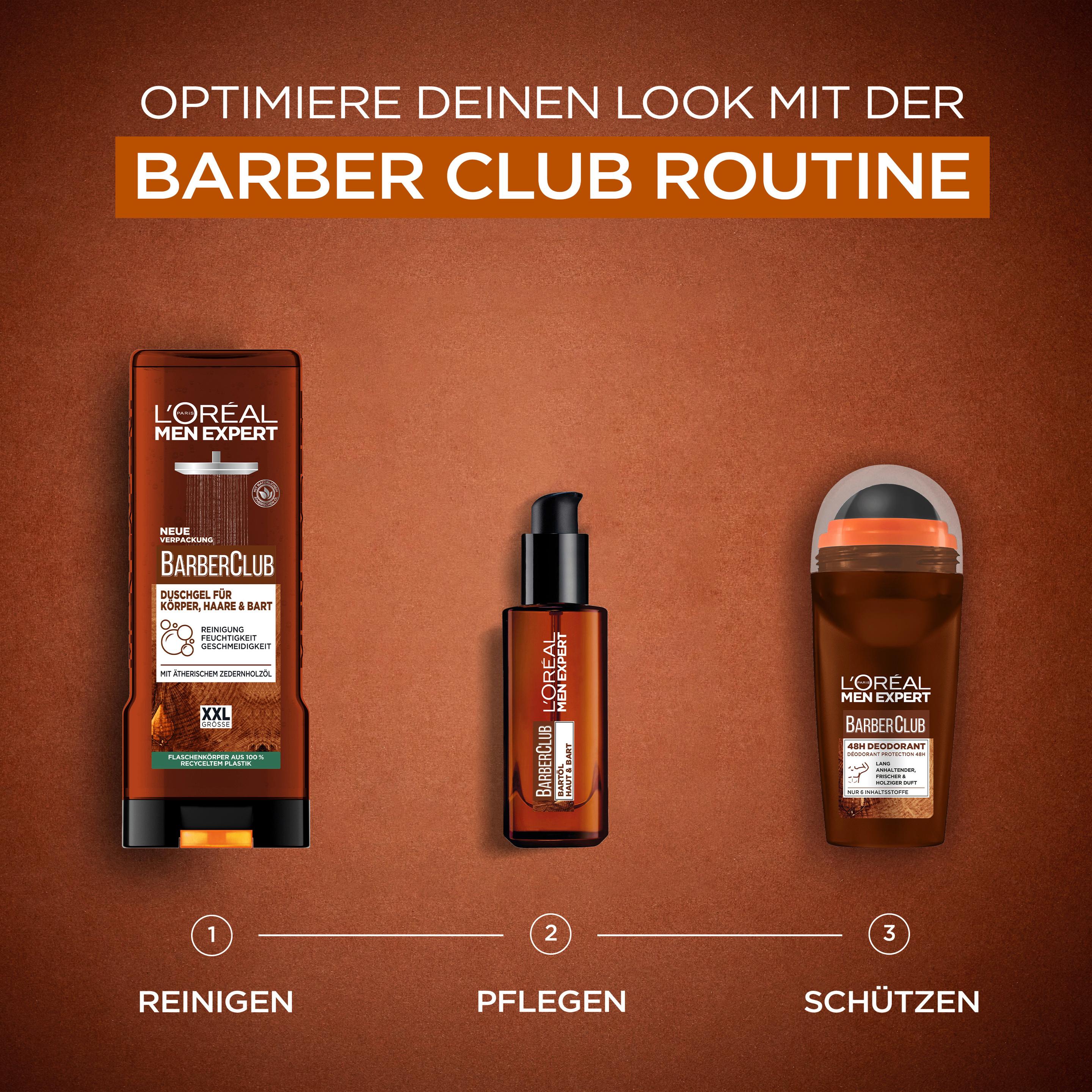 Produktbild L'Oréal Men Expert Barber Club Deo Roll-On 2 von 6