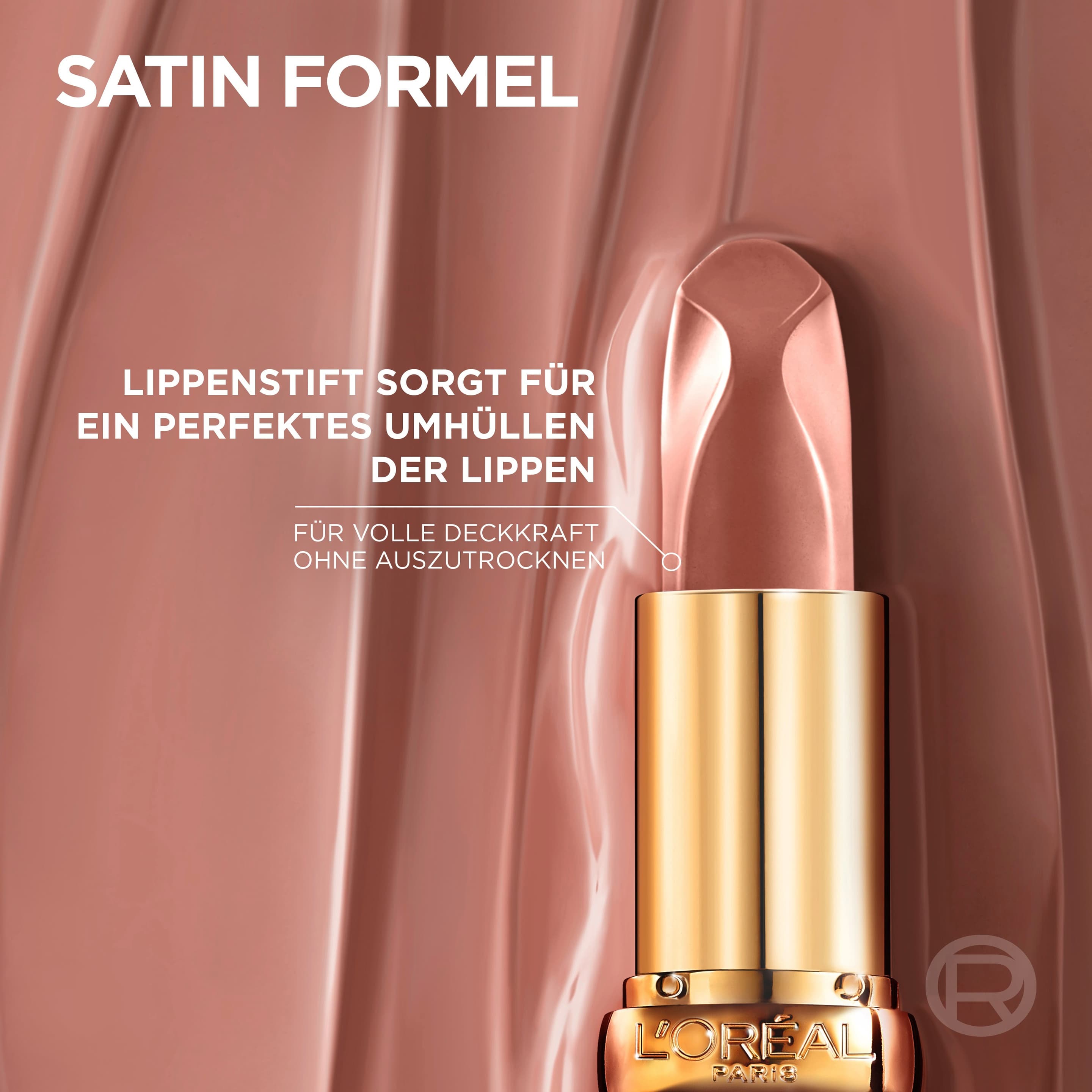 Produktbild L'ORÉAL PARIS Lippenstift Color Riche Satin Nude 6 von 9