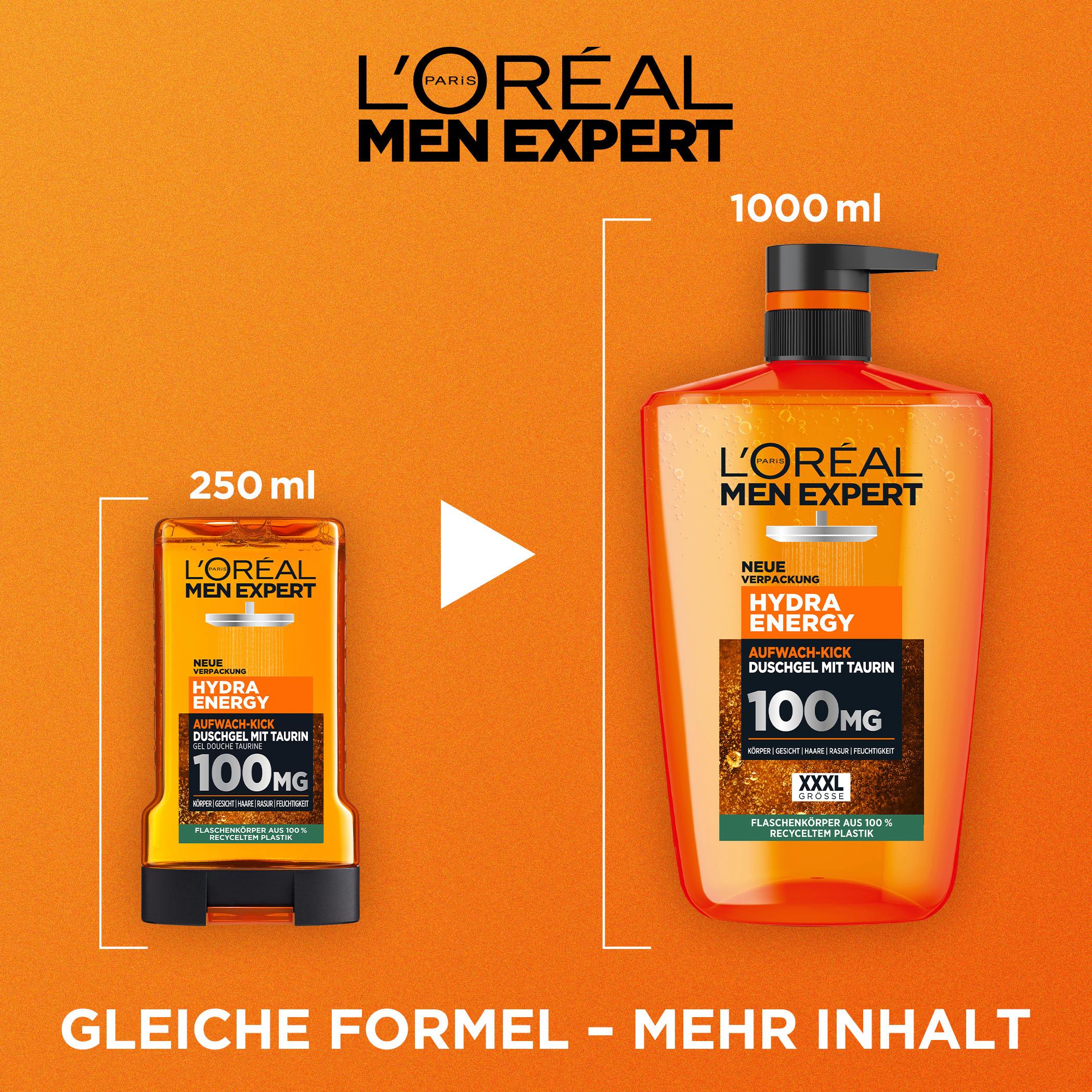 Produktbild L'Oréal Men Expert Duschgel Hydra Energy XXXL 4 von 6