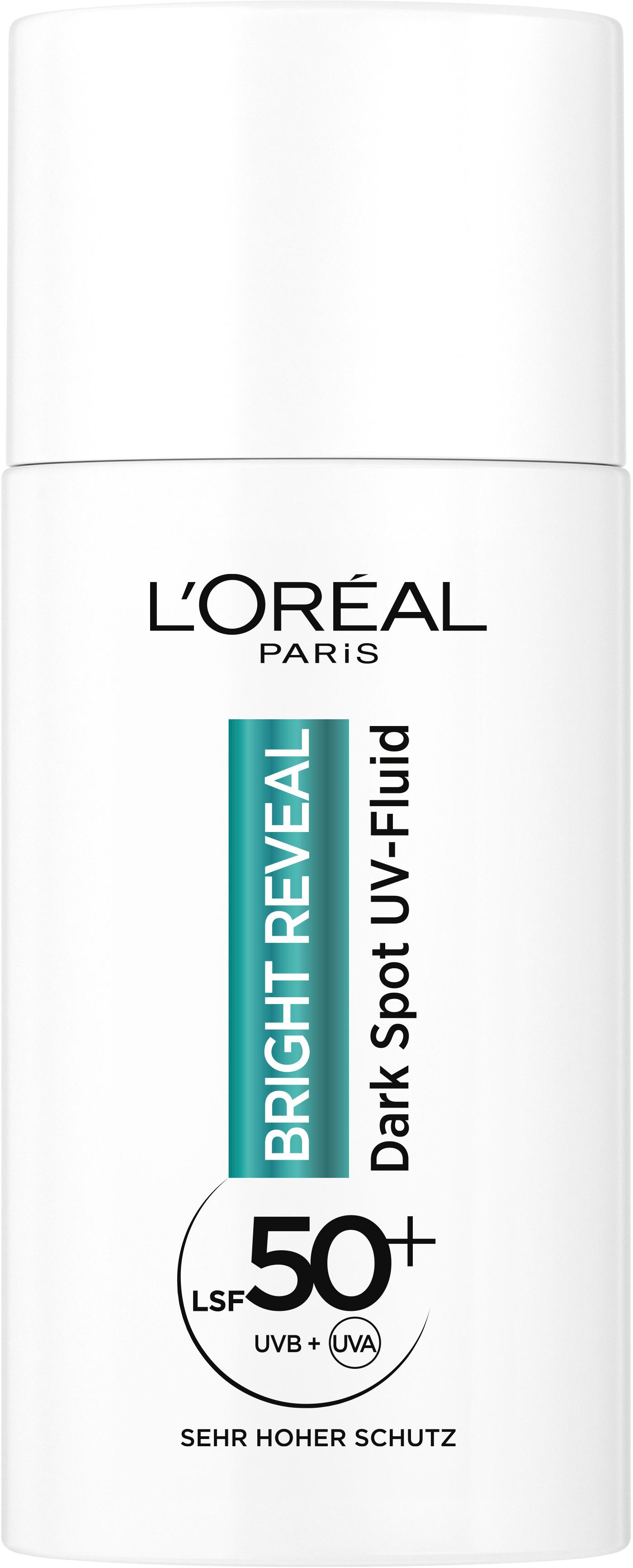 L'Oréal Bright Reveal Dark Spot UV-Fluid LSF50+ mittel