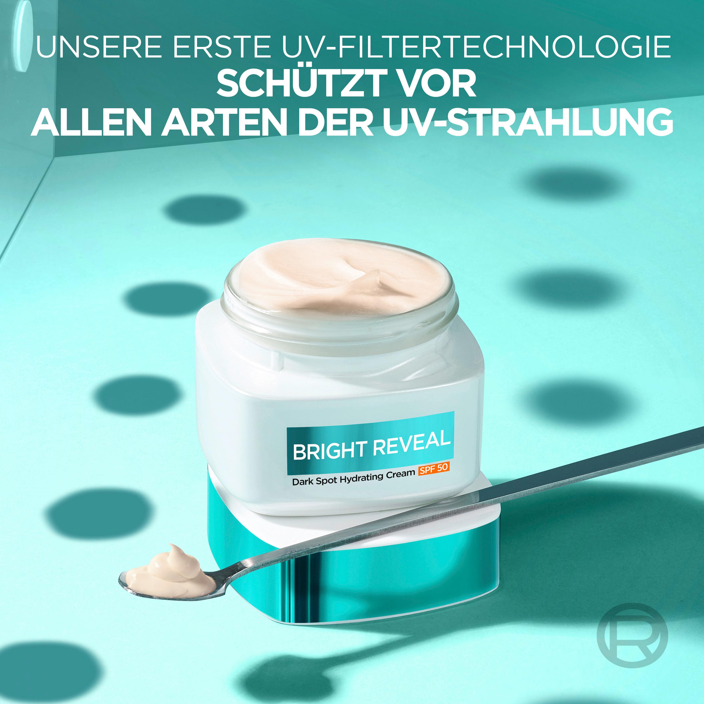 Produktbild L'Oréal Bright Reveal Dark Spot Feuchtigkeitspflege LSF50 3 von 6