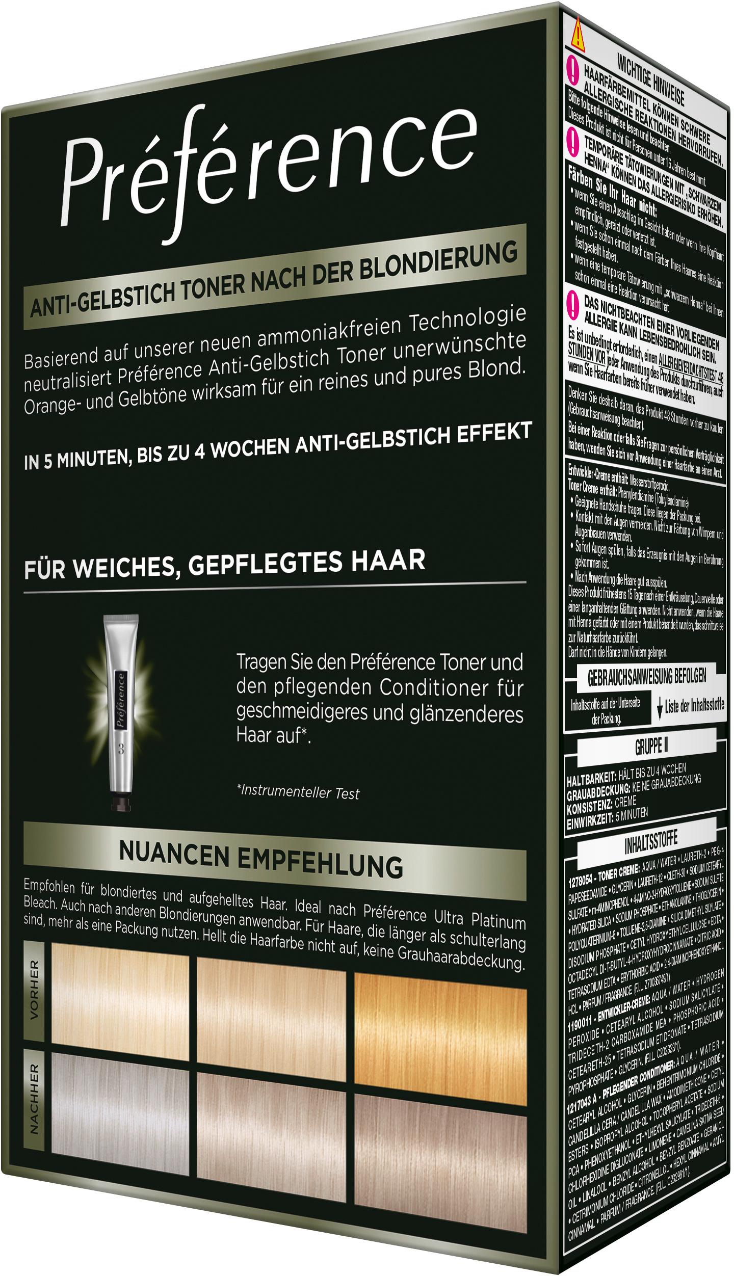 Produktbild L'Oréal Paris Préférence Le Blonding Toner 2 von 13
