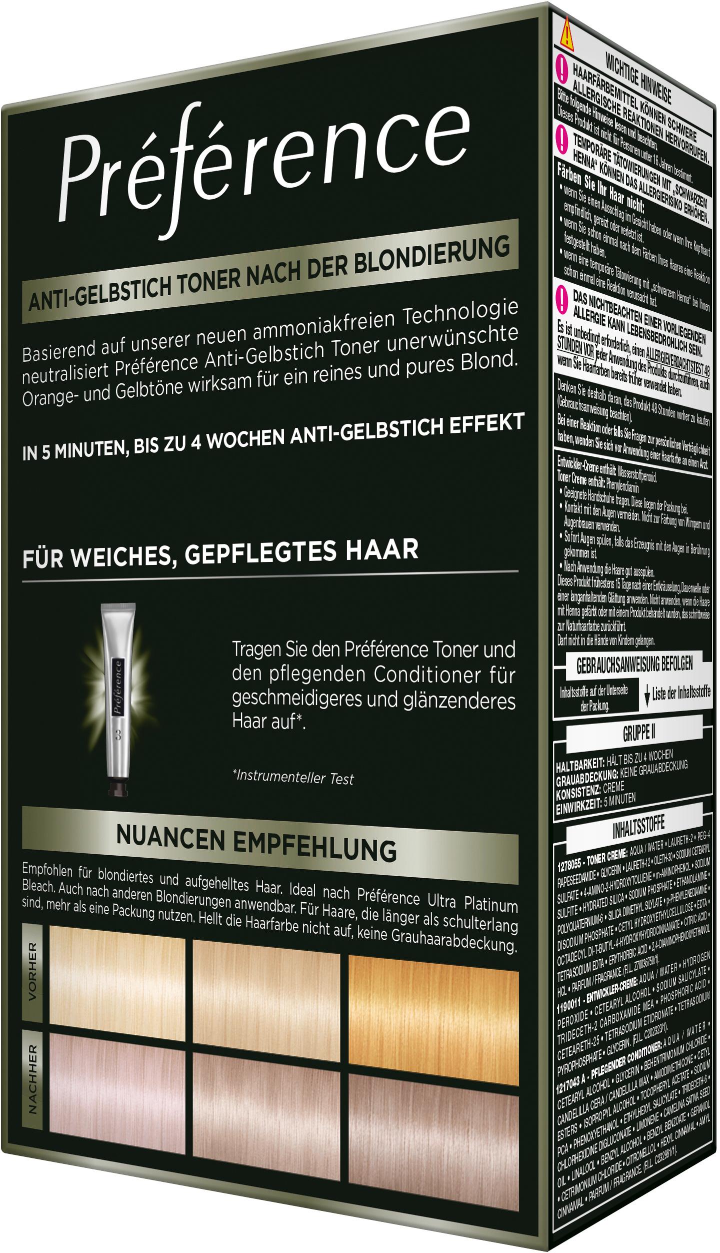 Produktbild L'Oréal Paris Préférence Le Blonding Toner 2 von 13