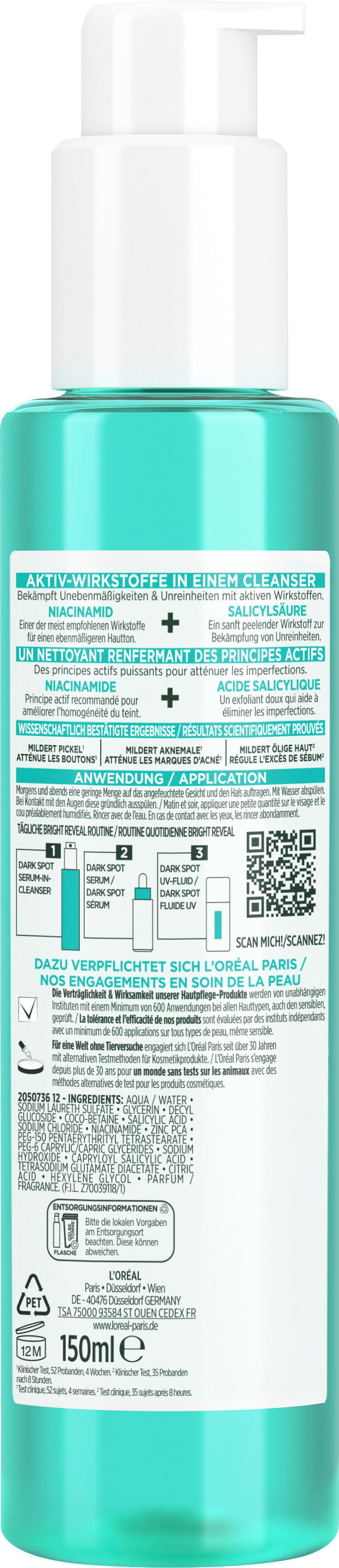 Produktbild L'Oréal Bright Reveal Dark Spot Serum-in-Cleanser 2 von 5