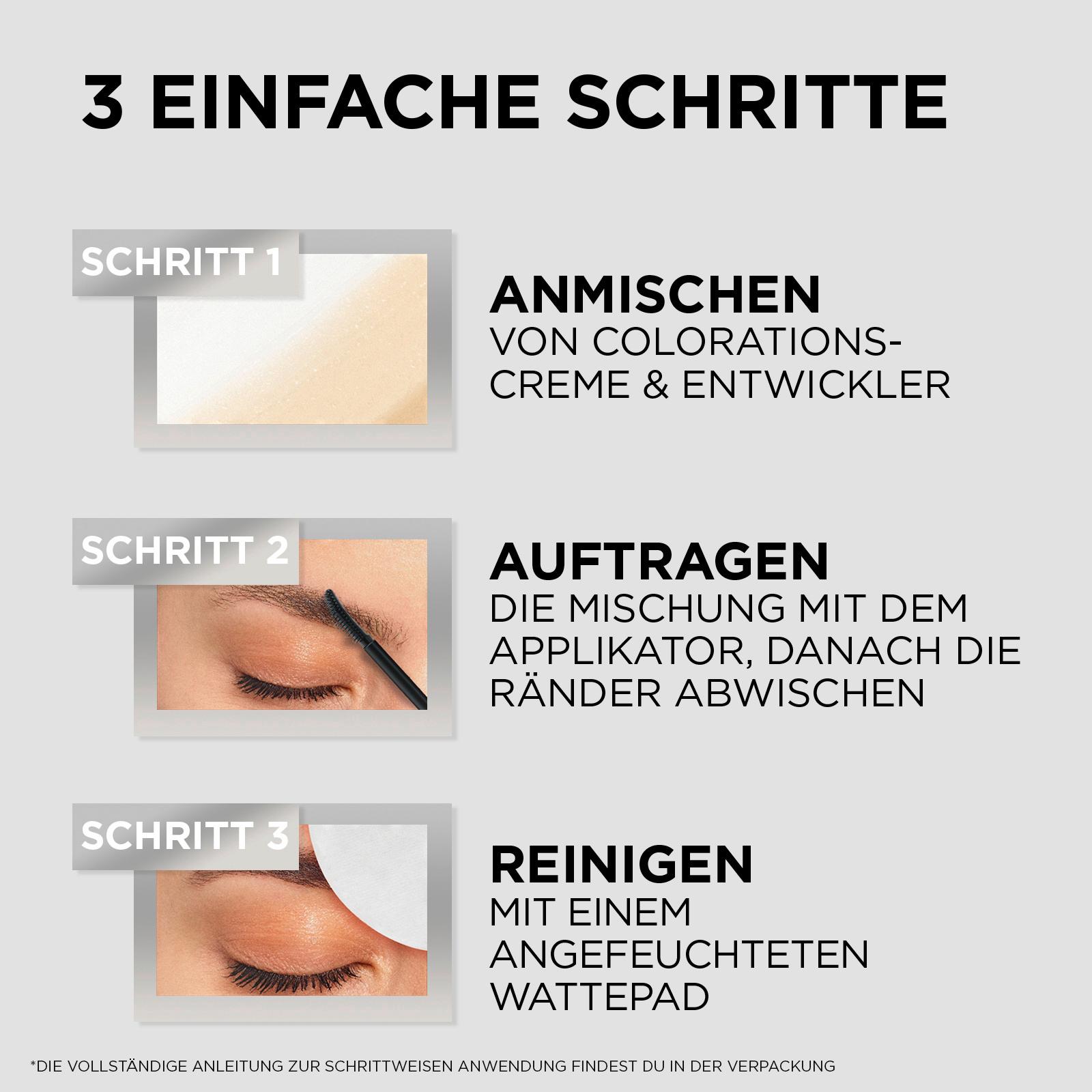 Produktbild L'ORÉAL PARIS Brow Color Augenbrauenfarbe 6.0 Hellbraun 3 von 7