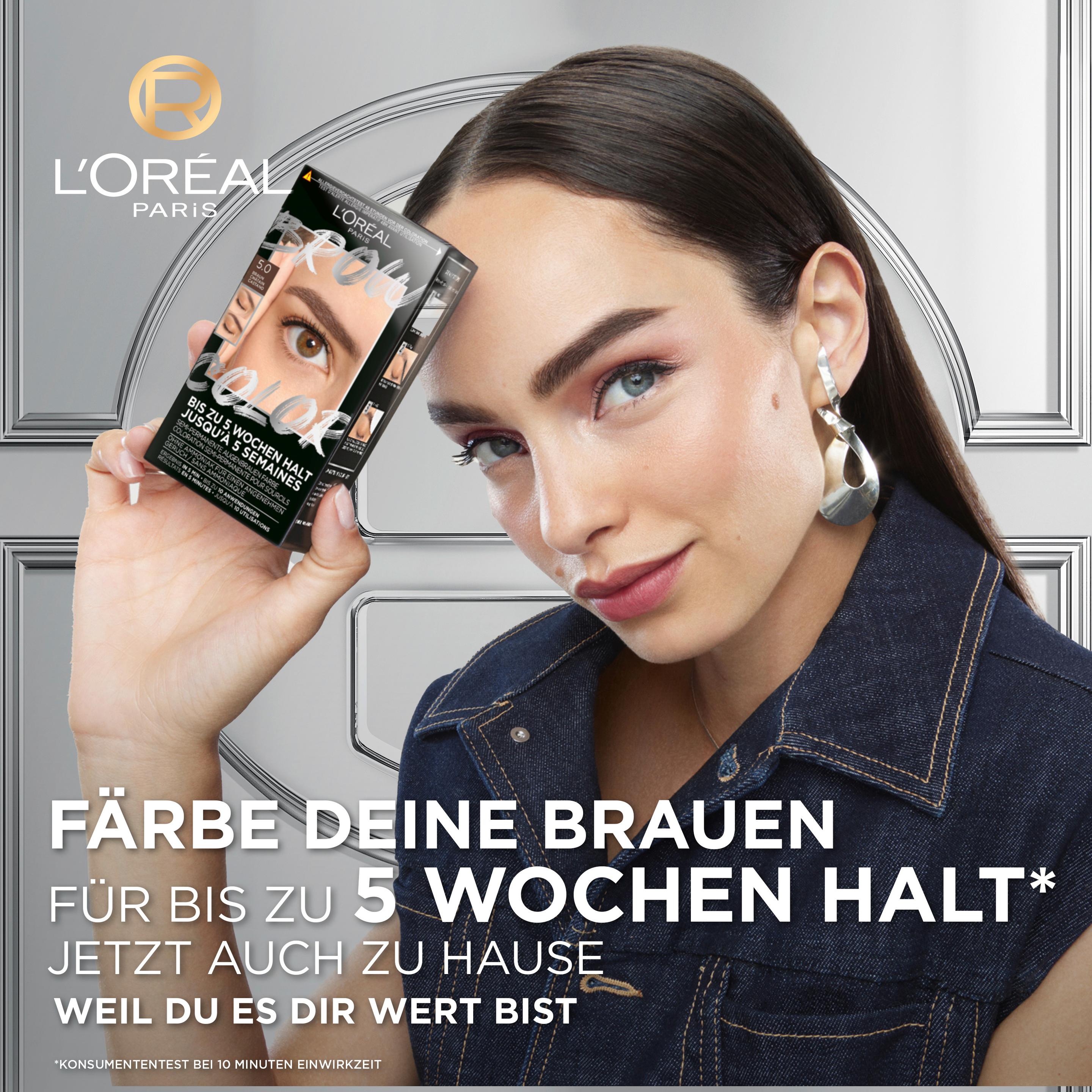 Produktbild L'ORÉAL PARIS Brow Color Augenbrauenfarbe 6.0 Hellbraun 4 von 7