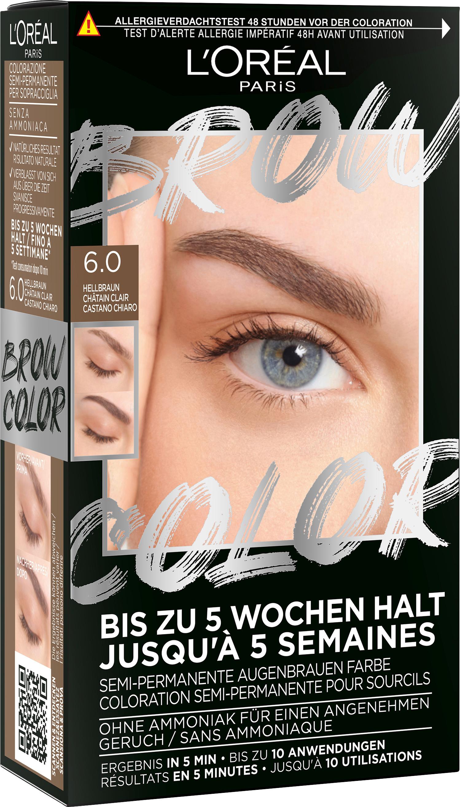 L'ORÉAL PARIS Brow Color Augenbrauenfarbe 6.0 Hellbraun