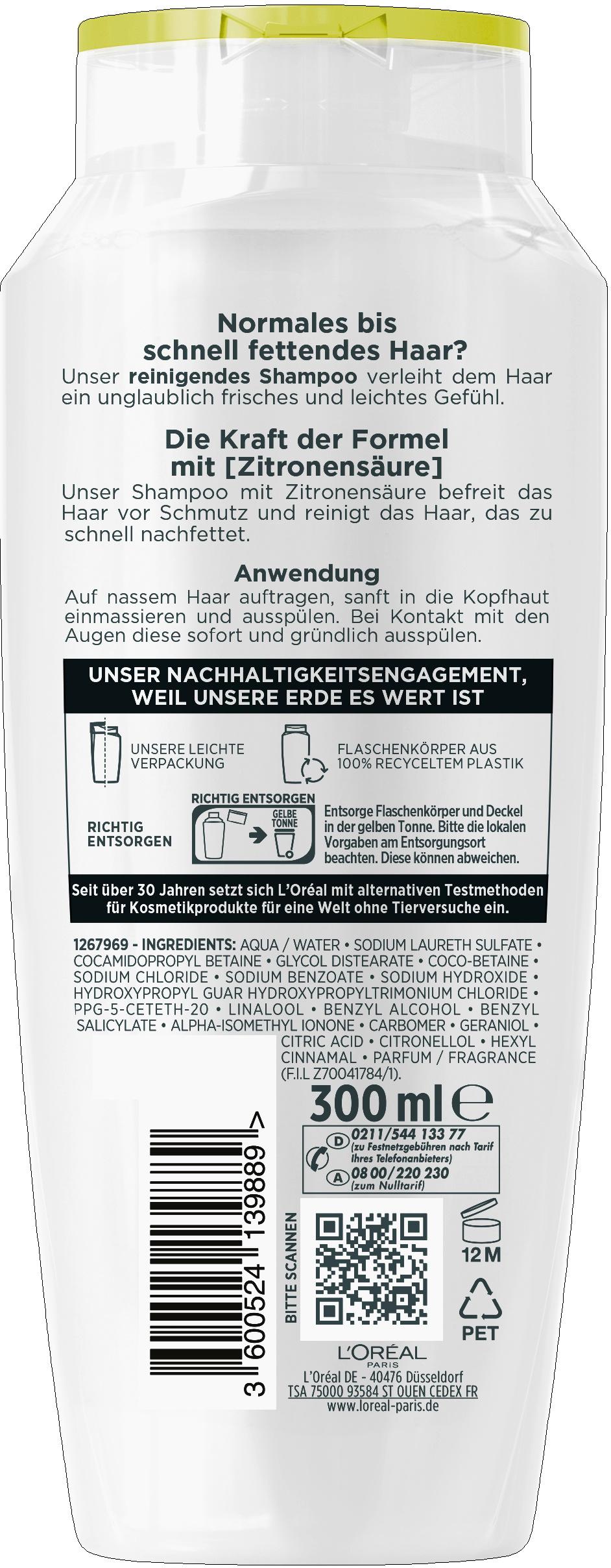 Produktbild Elvital Shampoo Energie 2 von 2