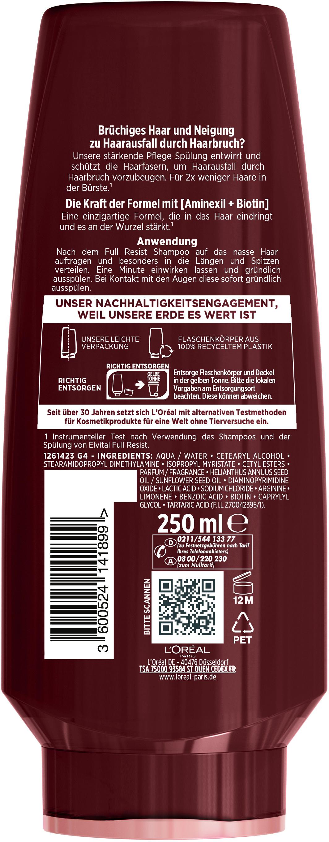 Produktbild Elvital Spülung Full Resist 2 von 3