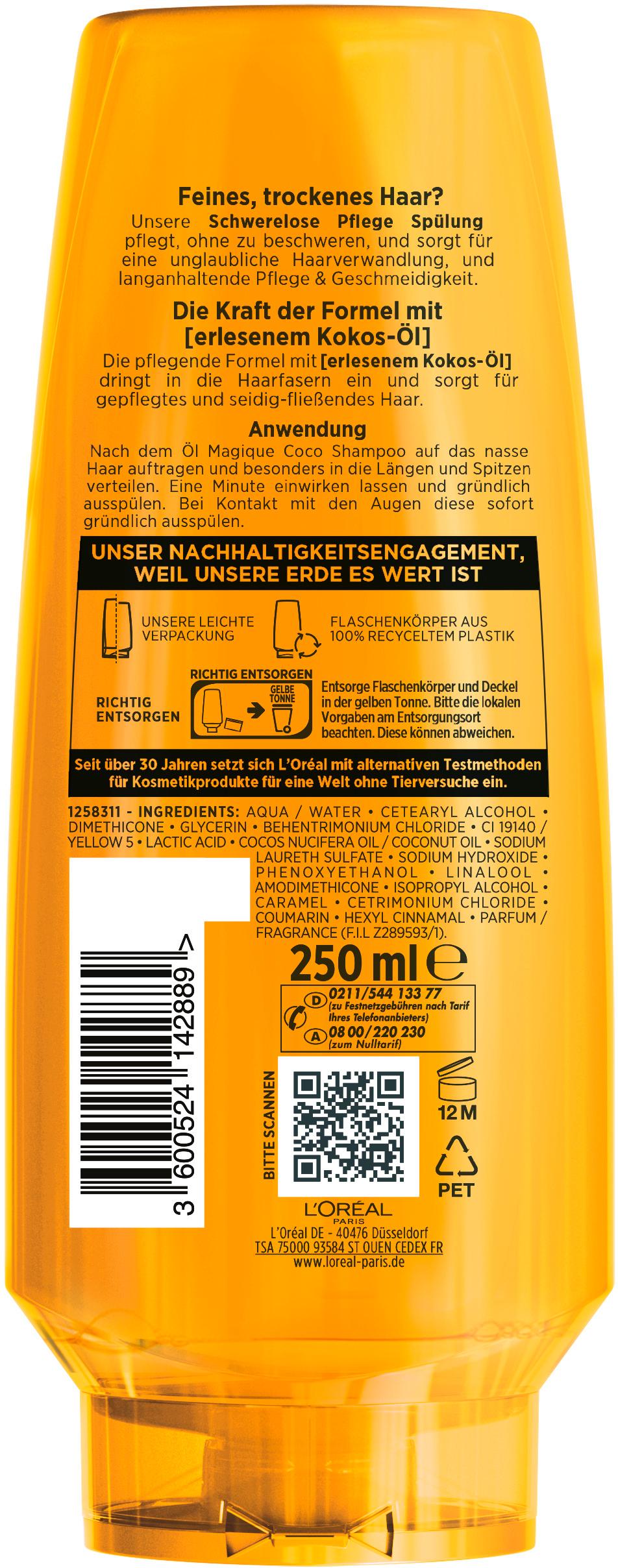 Produktbild Elvital Spülung Öl Magique Coco 2 von 2