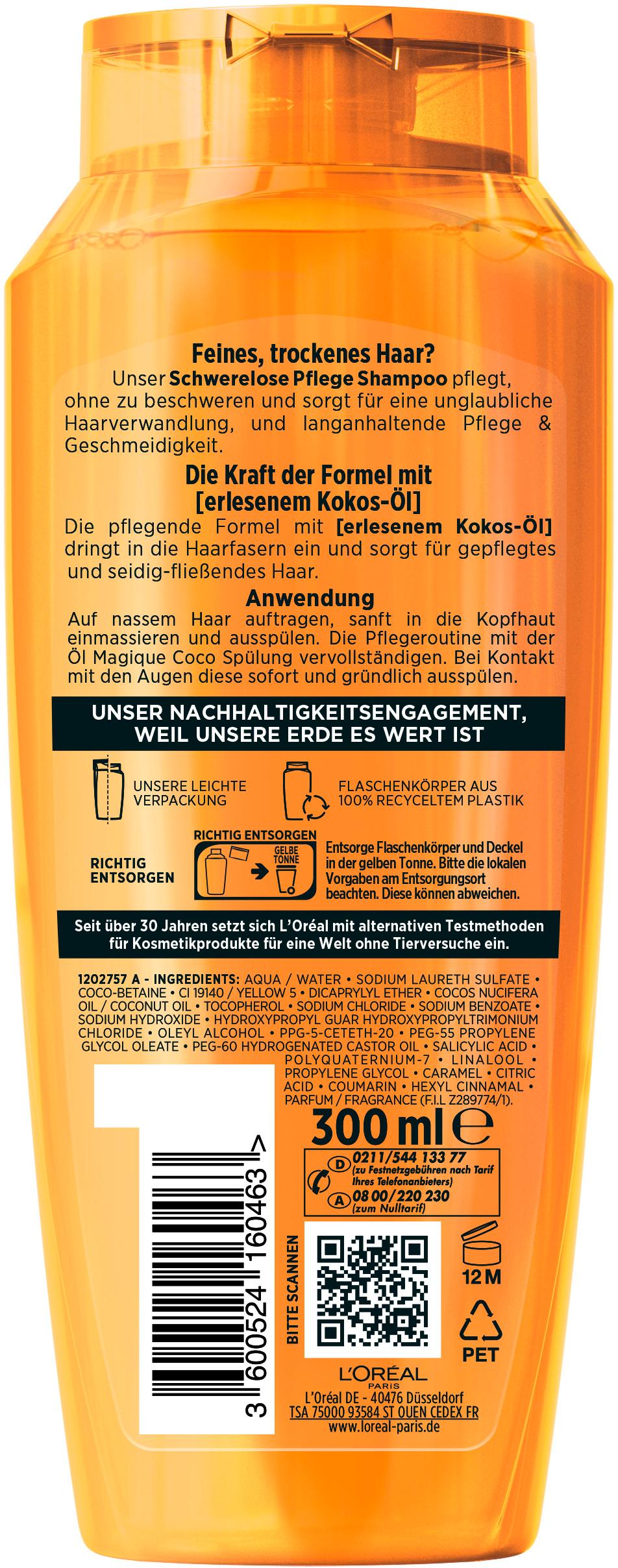 Produktbild Elvital Shampoo Öl Magique Coco 2 von 2