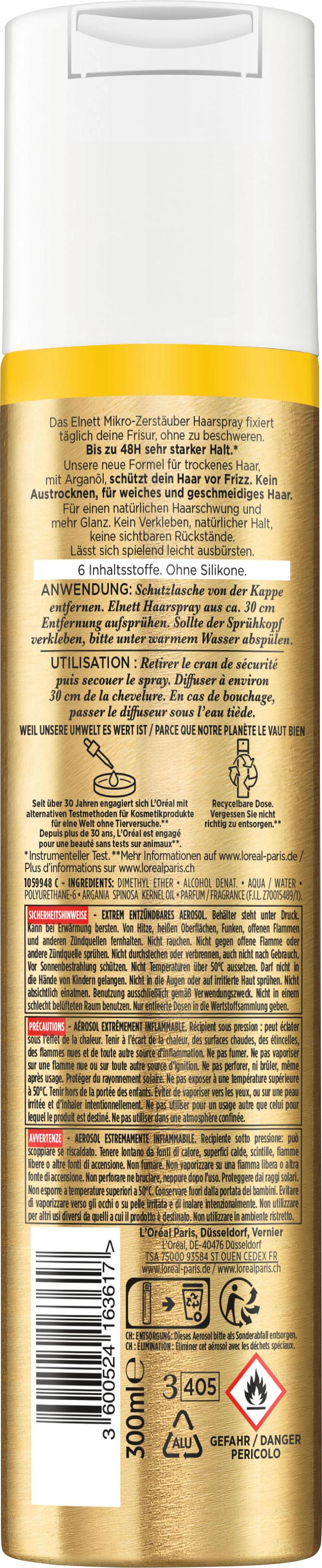 Produktbild Elnett Haarspray Pflege Sehr starker Halt 2 von 8