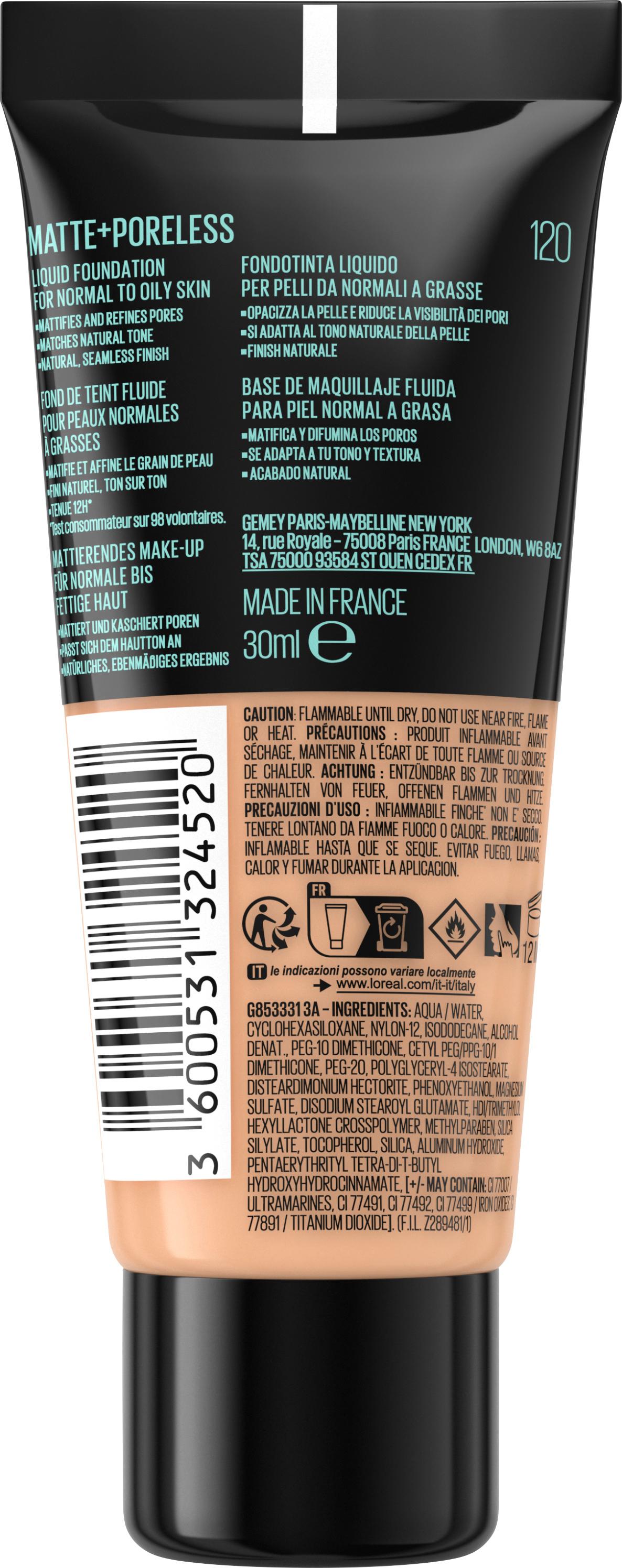 Produktbild MAYBELLINE NEW YORK MakeUp Fit Me! Foundation Matte 2 von 3