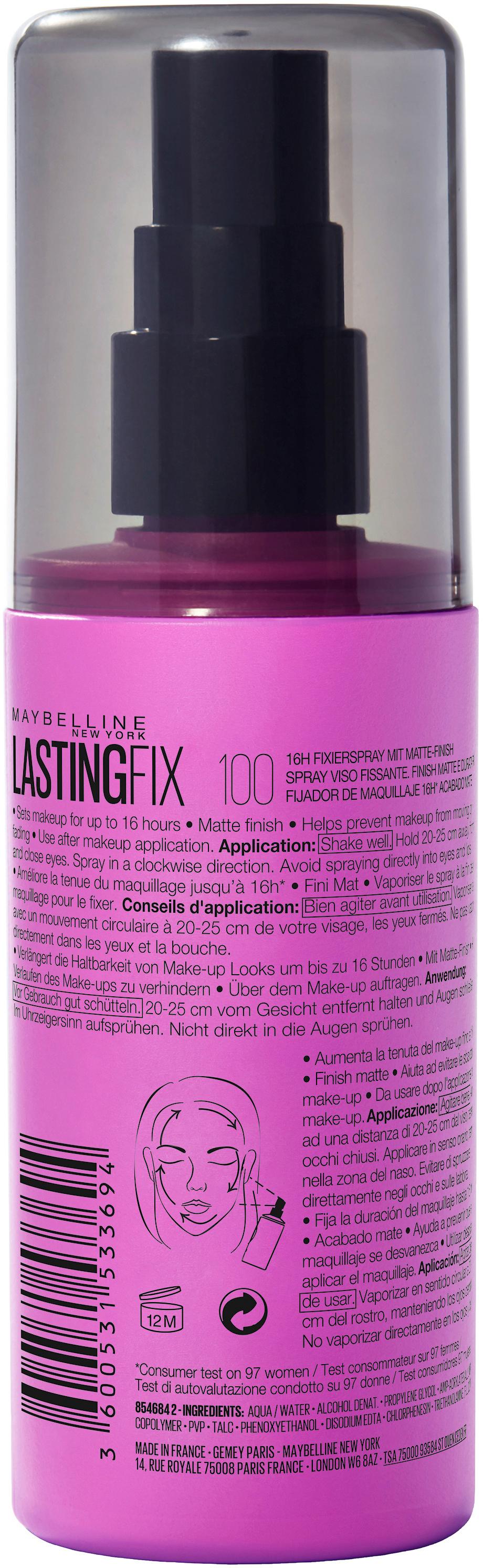 Produktbild MAYBELLINE NEW YORK Master Fix Lasting Setting Spray 2 von 3