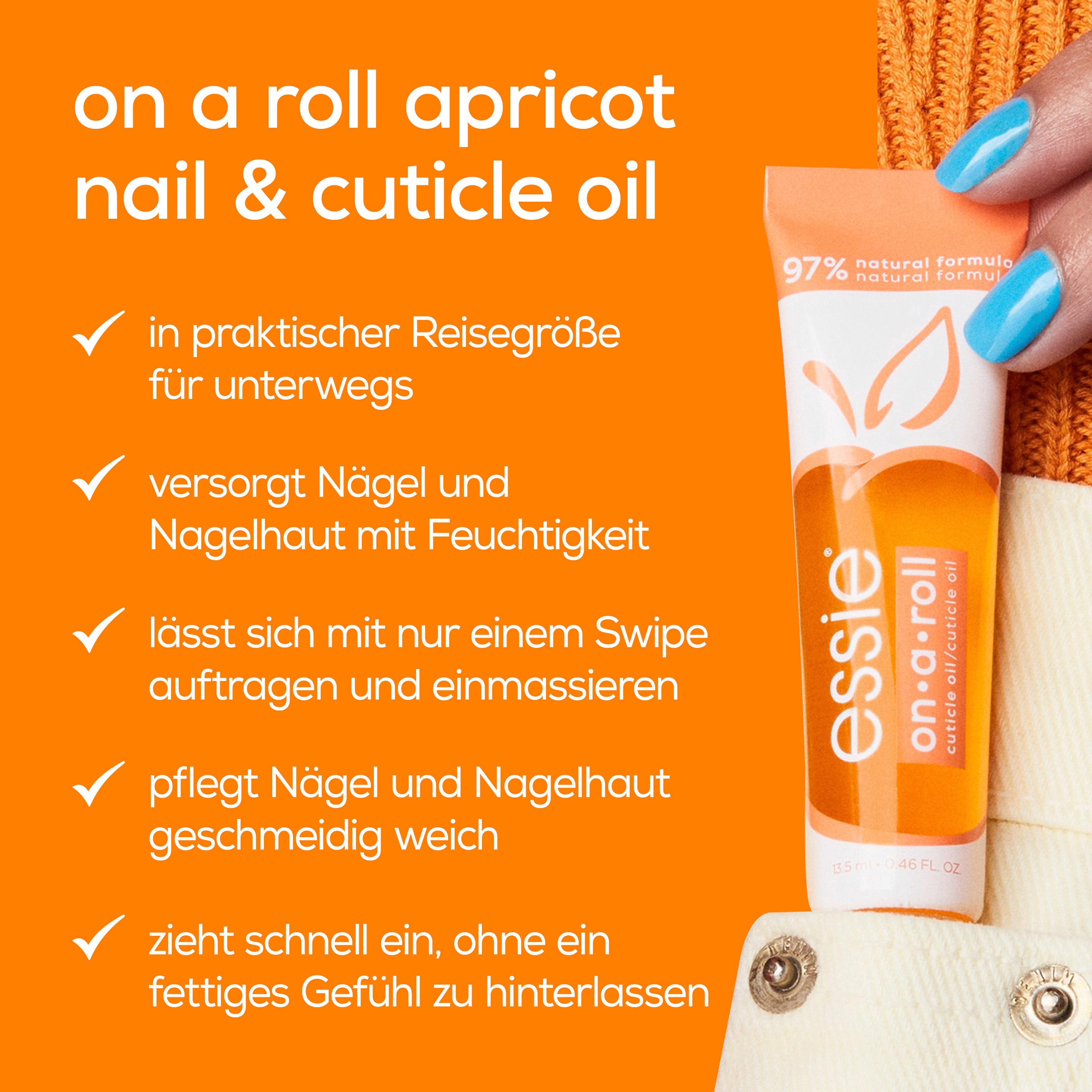 Produktbild ESSIE Nagelpflege Apricot Oil Roll-On 5 von 12