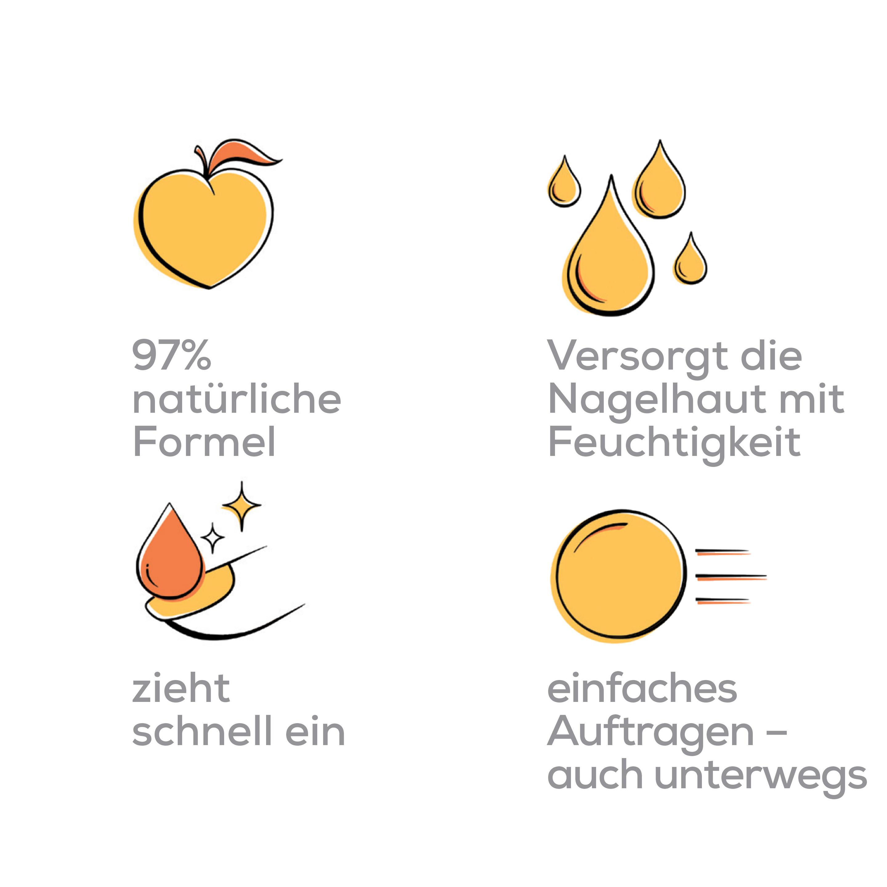 Produktbild ESSIE Nagelpflege Apricot Oil Roll-On 7 von 12