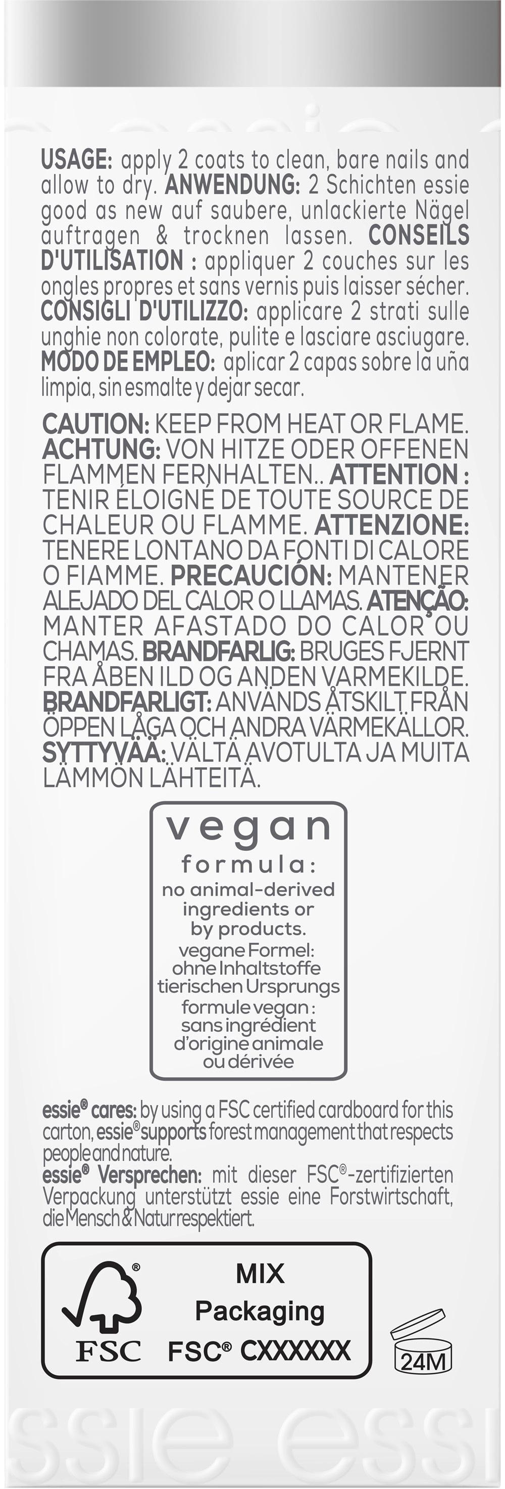 Produktbild essie Nagelpflege good as new 3 von 11