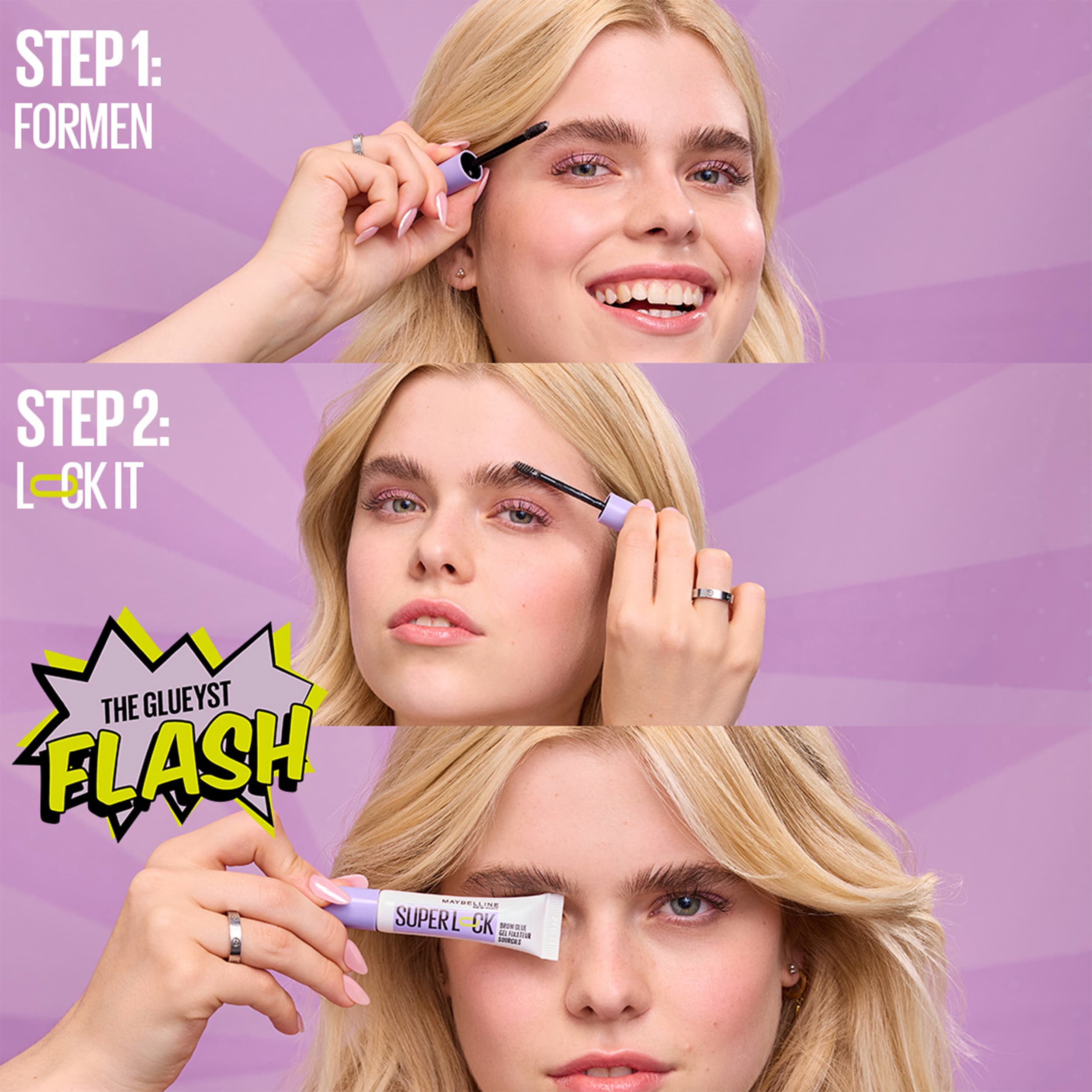 Produktbild MAYBELLINE NEW YORK Super Lock Brow Glue Augenbrauengel 3 von 17