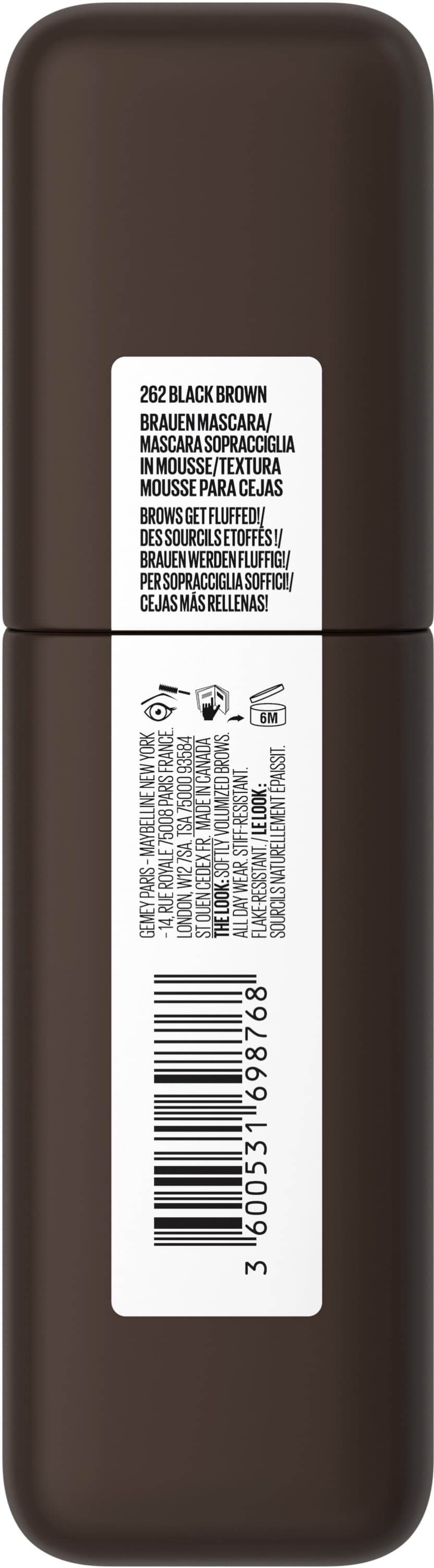 Produktbild MAYBELLINE NEW YORK Augenbrauen Superfluff Mousse 2 von 9