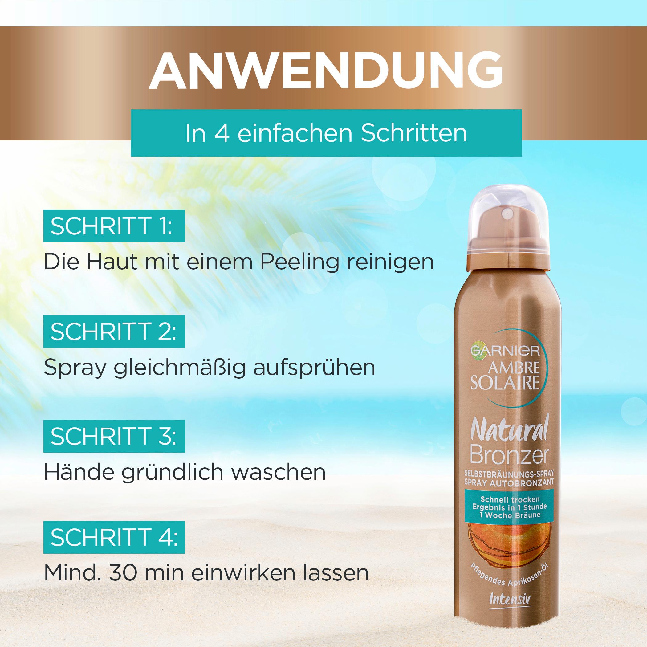 Produktbild Garnier Ambre Solaire Comfort-Bräuner-Spray 3 von 7