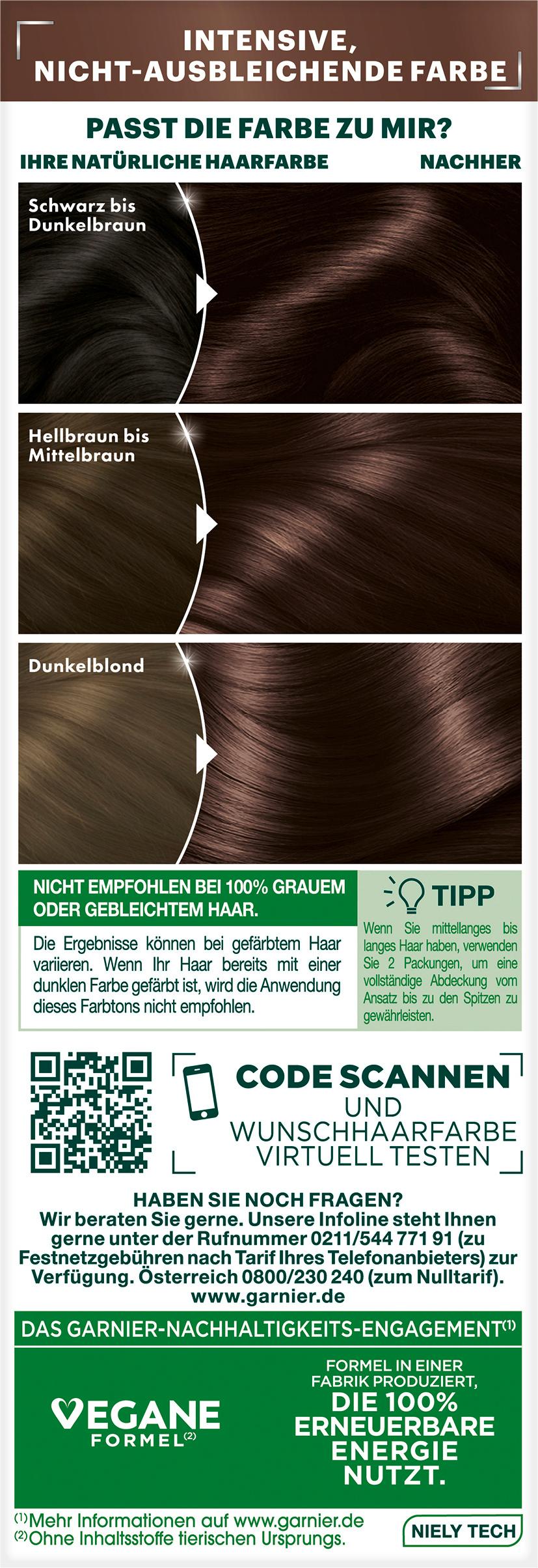 Produktbild Garnier Nutrisse Ultra Color Intensive dauerhafte Haarfarbe 4 von 6