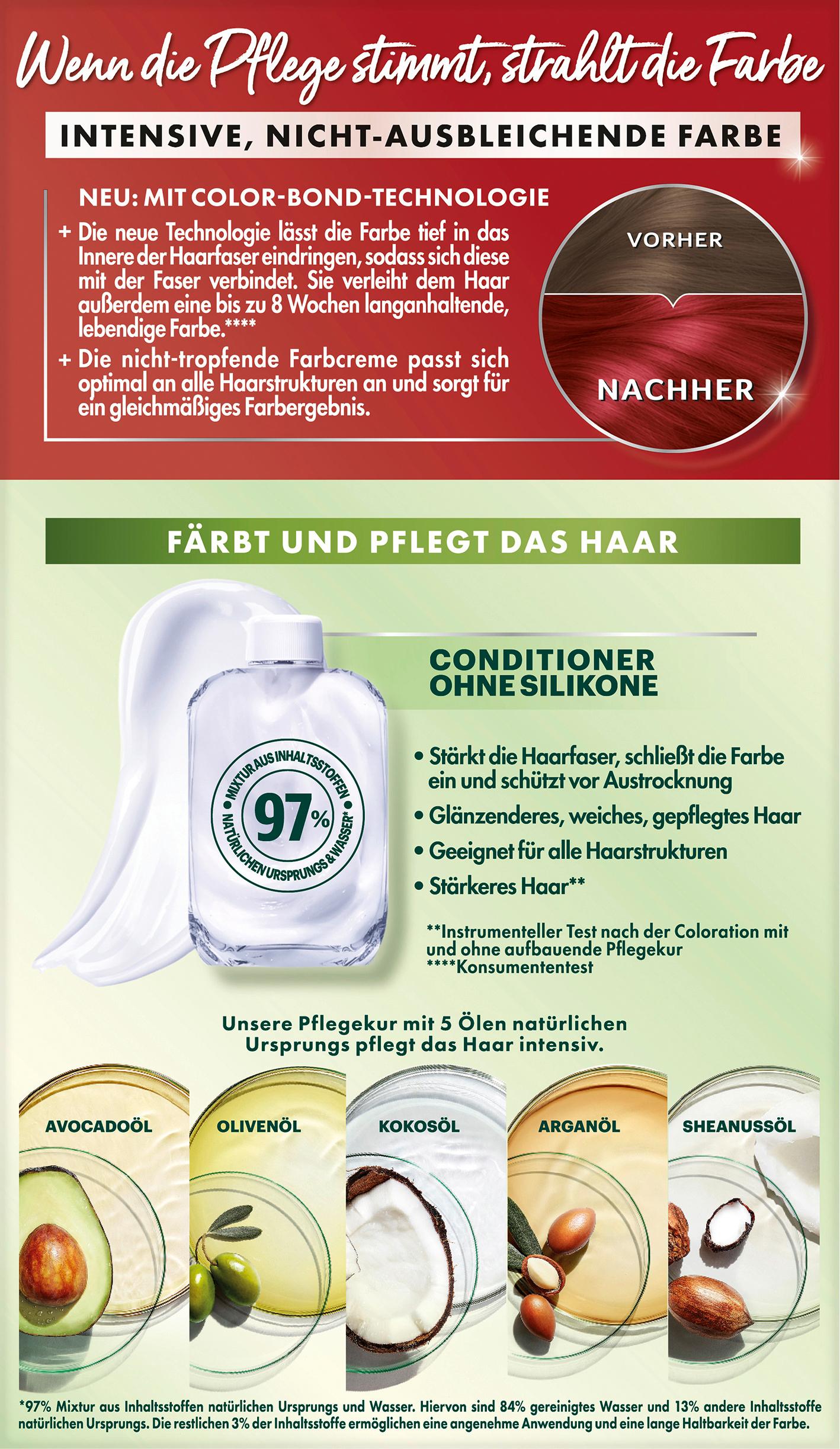 Produktbild Garnier Nutrisse Ultra Color Intensive dauerhafte Haarfarbe 2 von 6
