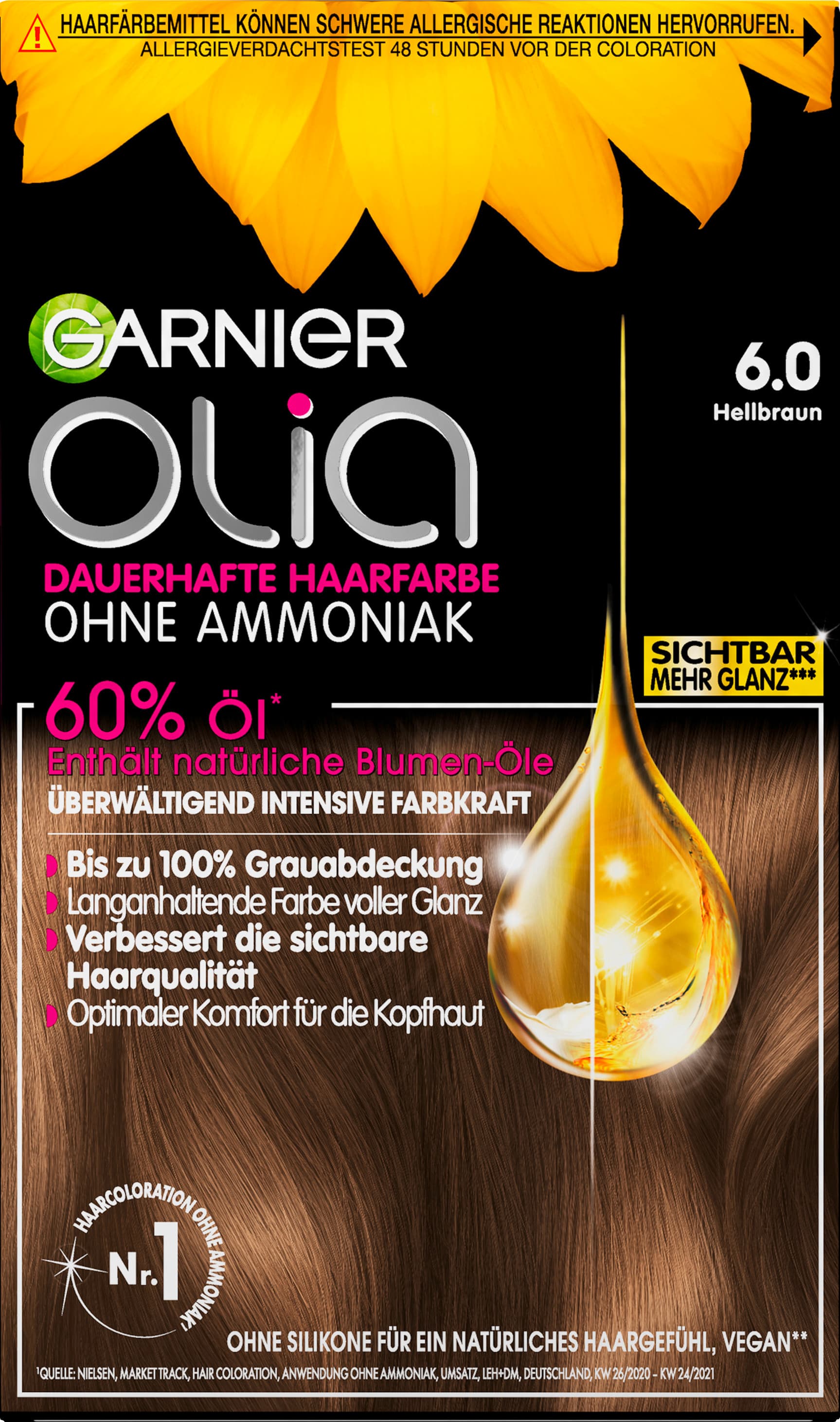 Garnier Olia Dauerhafte Haarfarbe Öl-Coloration