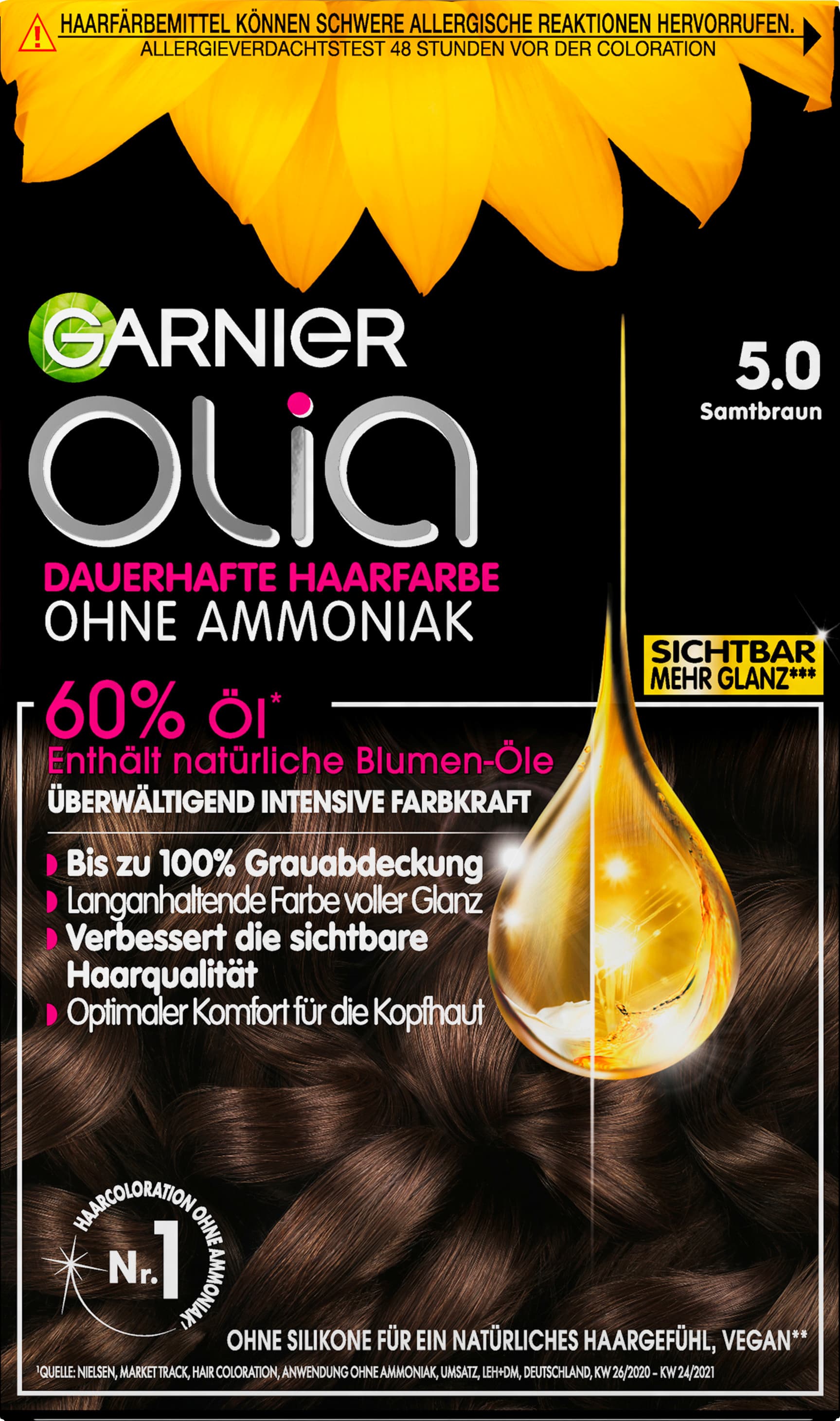 Garnier Olia Dauerhafte Haarfarbe Öl-Coloration